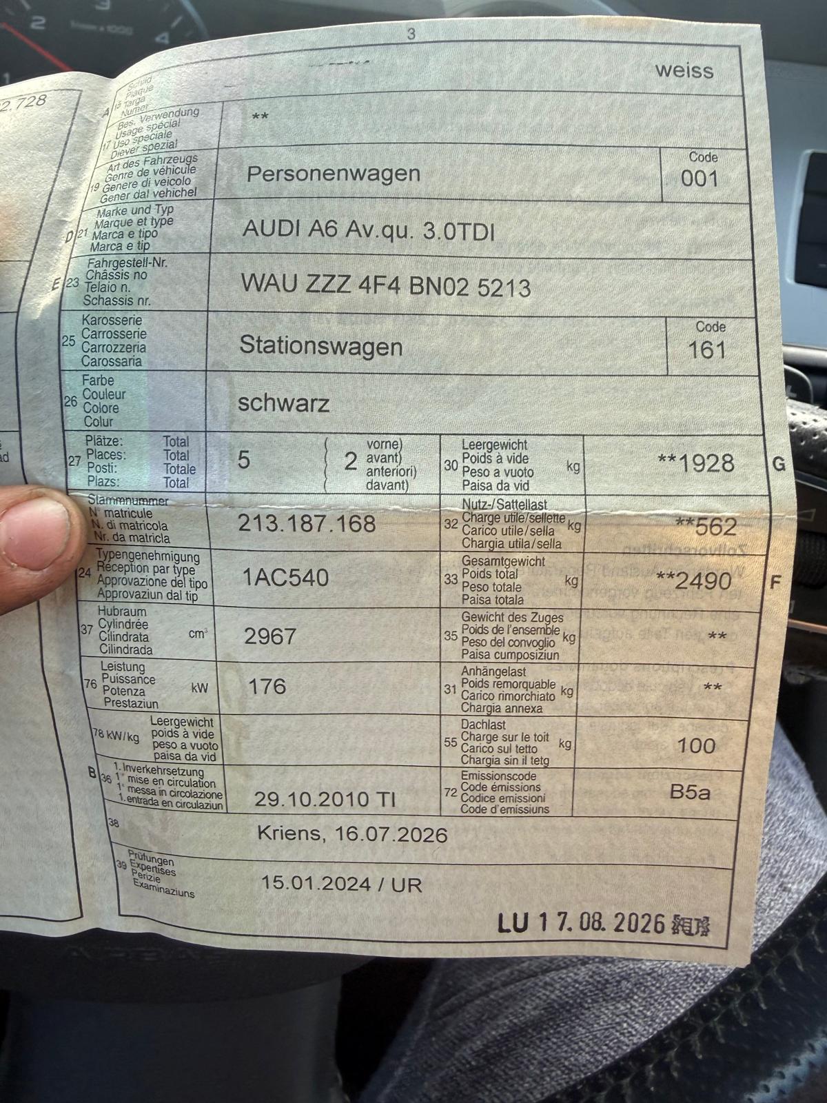 AUDI A6 Avant 3.0 V6 TDI quattro tiptronic-image-14