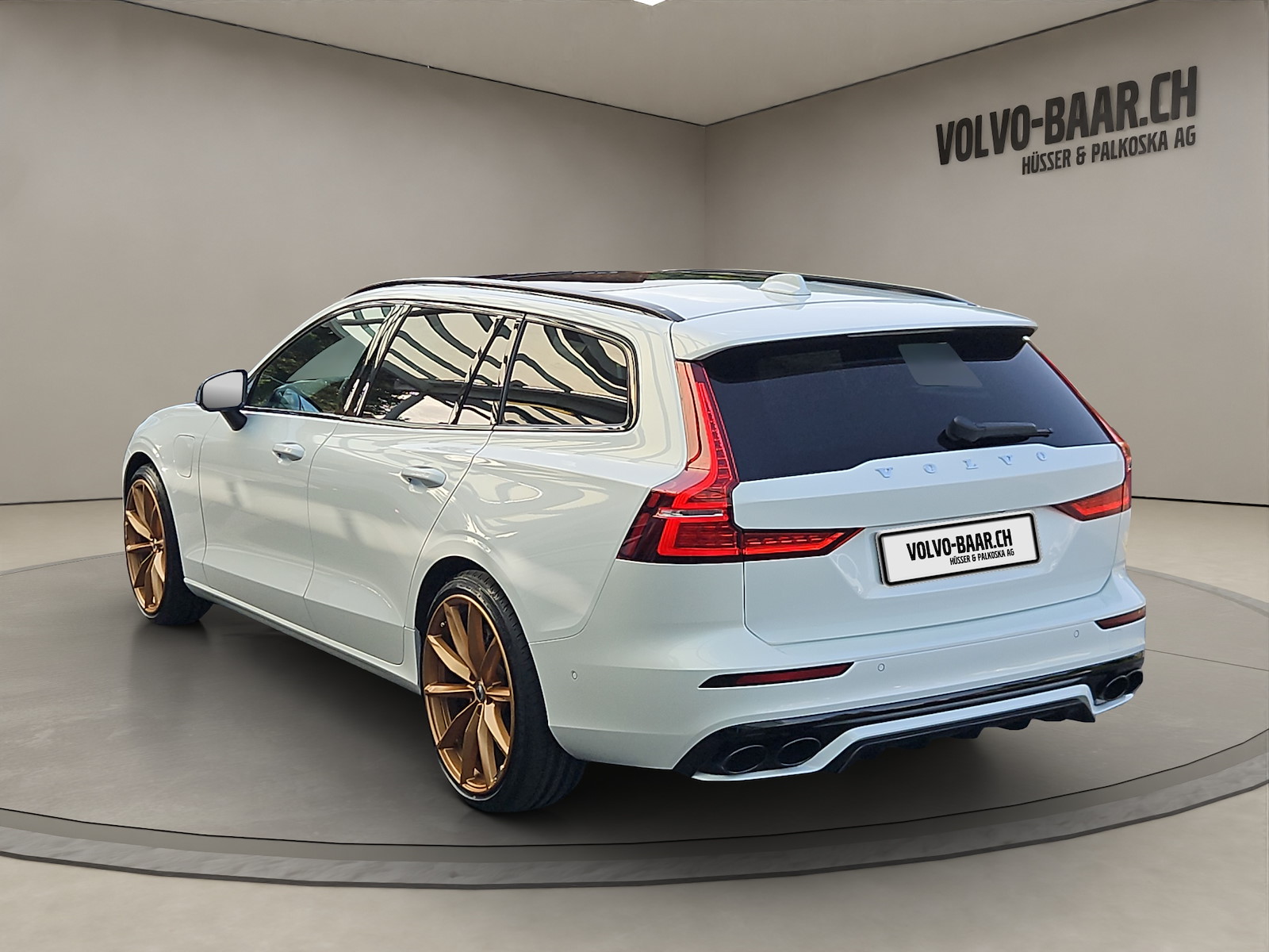 VOLVO V60 2.0 T6 TE Ultra Dark eAWD-image-2