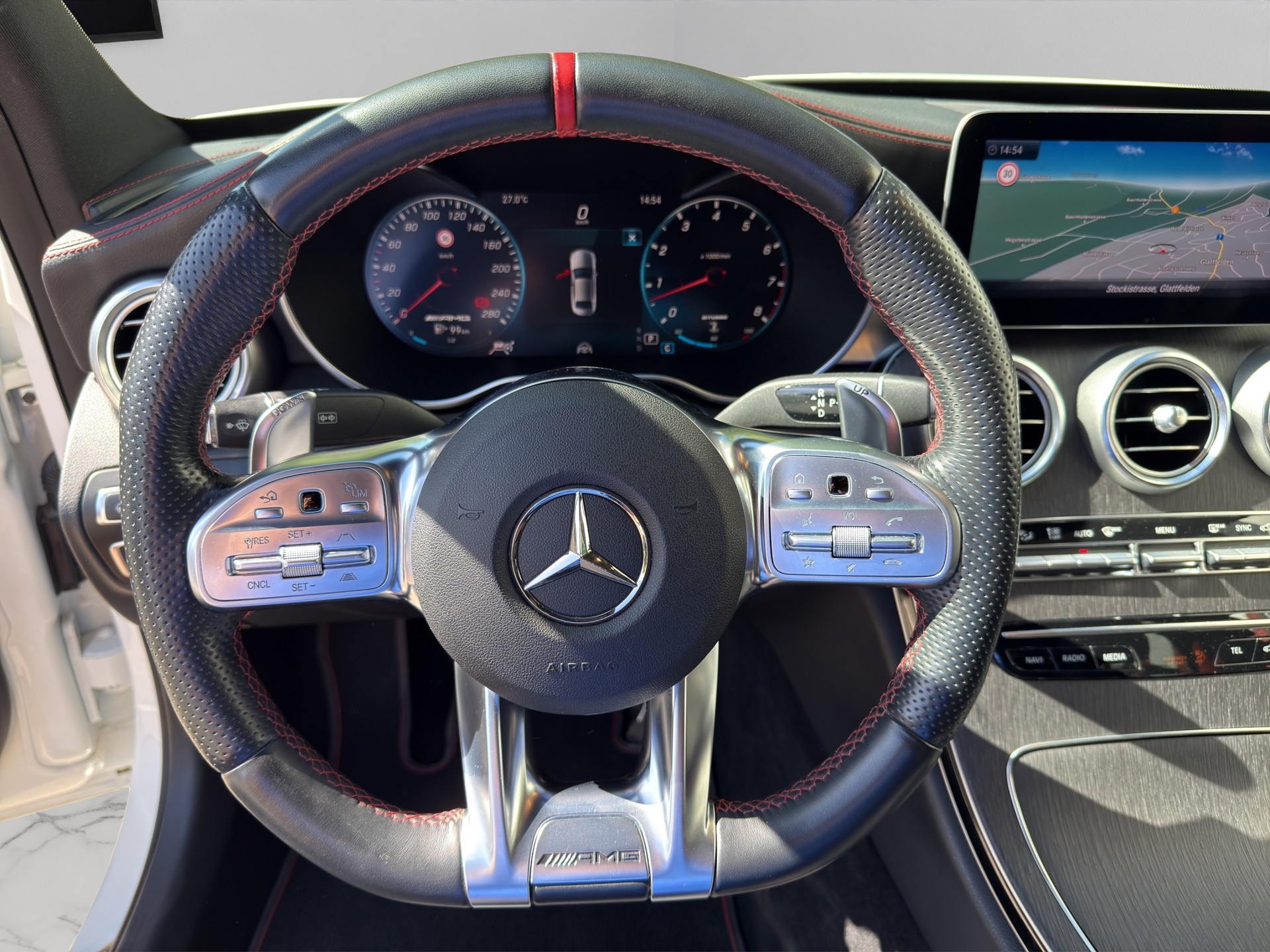 MERCEDES-BENZ C 43 AMG 4Matic Speedshift TCT 9G * CH * TOP Ausstattung * Garantie * Gratisservice * 8 fach *-image-11