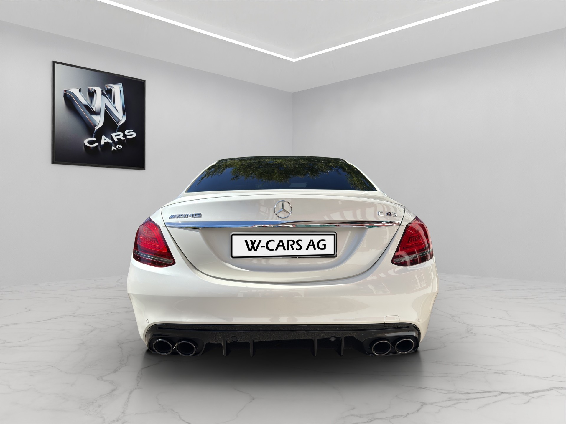 MERCEDES-BENZ C 43 AMG 4Matic Speedshift TCT 9G * CH * TOP Ausstattung * Garantie * Gratisservice * 8 fach *-image-2
