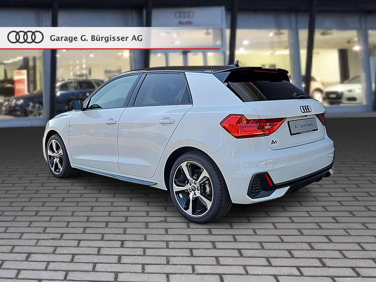 AUDI A1 Sportback 30 TFSI S Line Attraction S-tronic Gletscherweiss Metallic-image-3