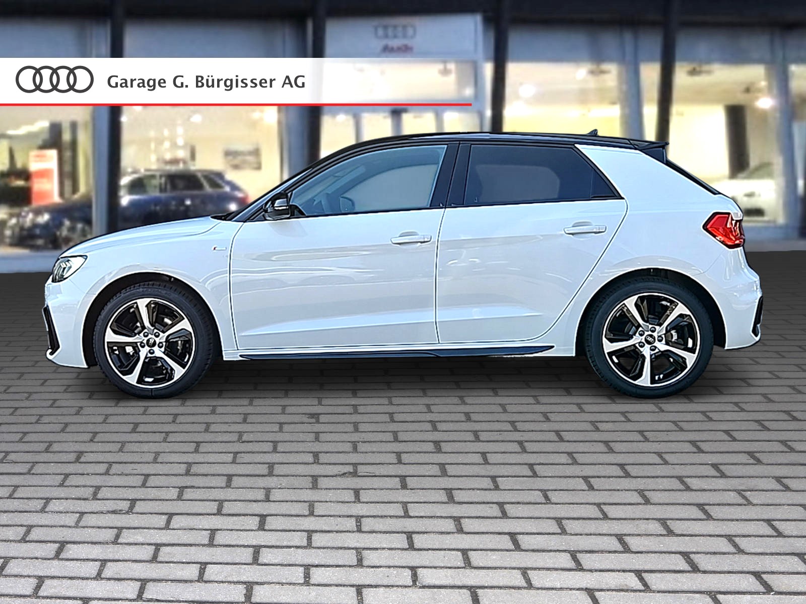 AUDI A1 Sportback 30 TFSI S Line Attraction S-tronic Gletscherweiss Metallic-image-2
