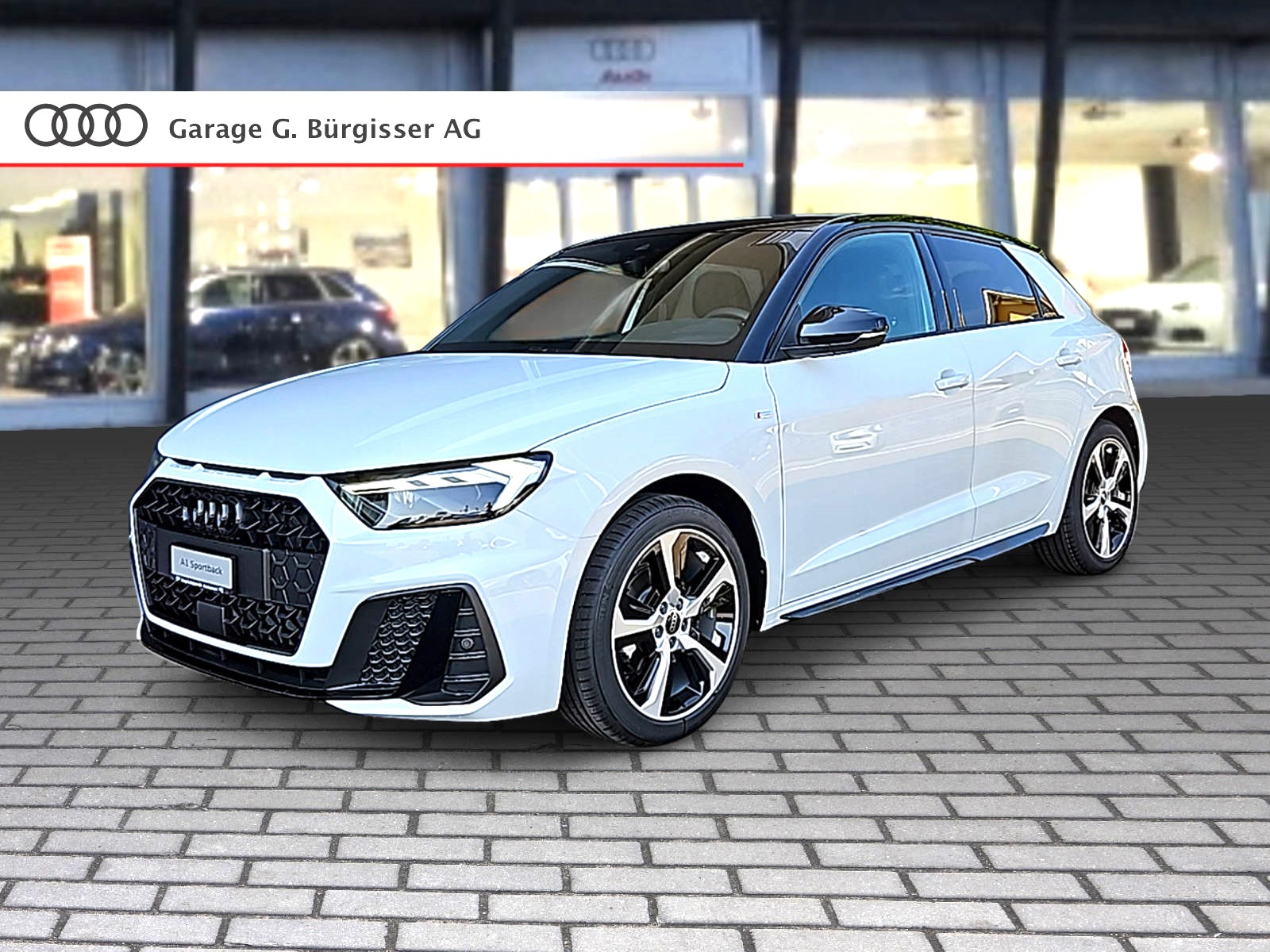 AUDI A1 Sportback 30 TFSI S Line Attraction S-tronic Gletscherweiss Metallic-image-0