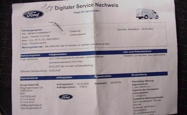 FORD Transit Custom Van 300 L1H1 Trend-image-11
