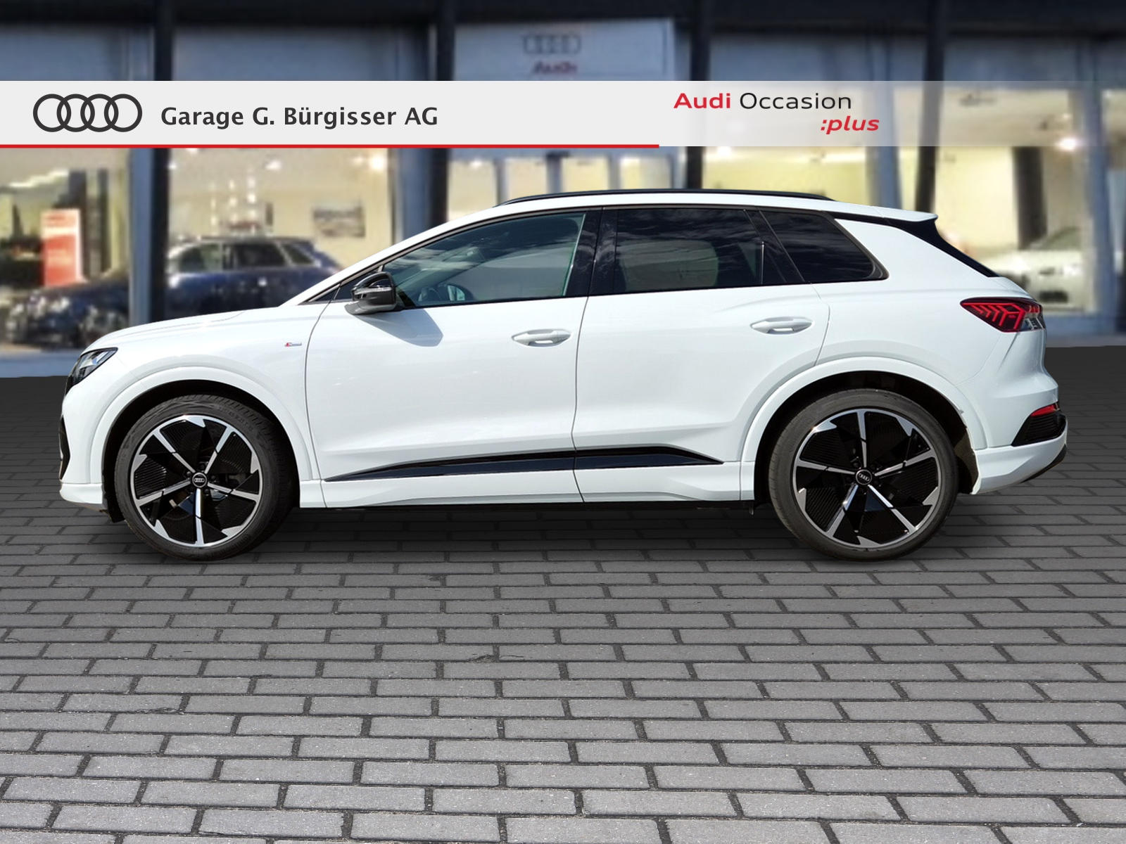 AUDI Q4 e-tron 45 quattro Gletscherweiss Metallic-image-2