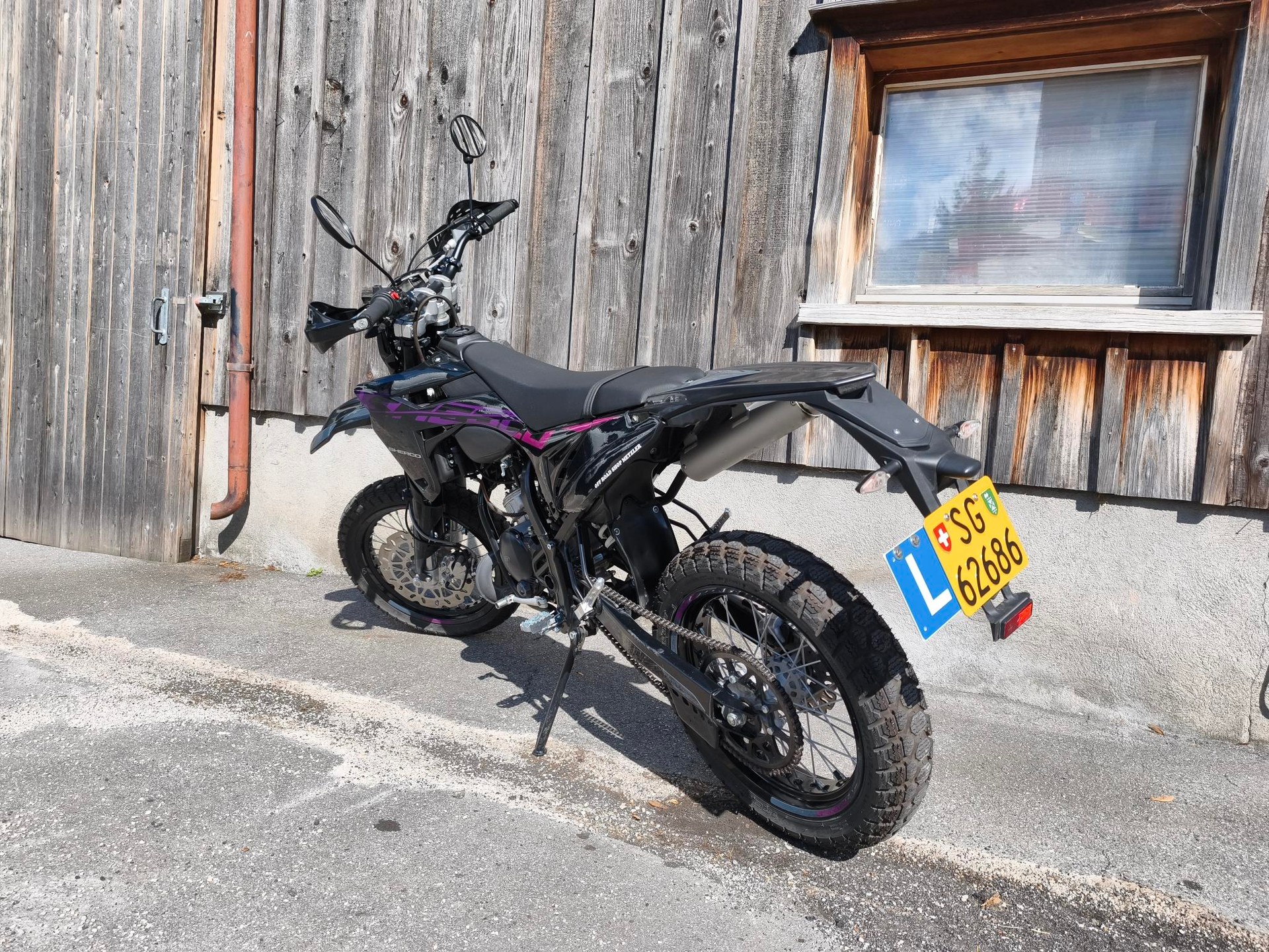 SHERCO 50 SM-RS PINK (45km/h, gelbe Nummer)-image-15