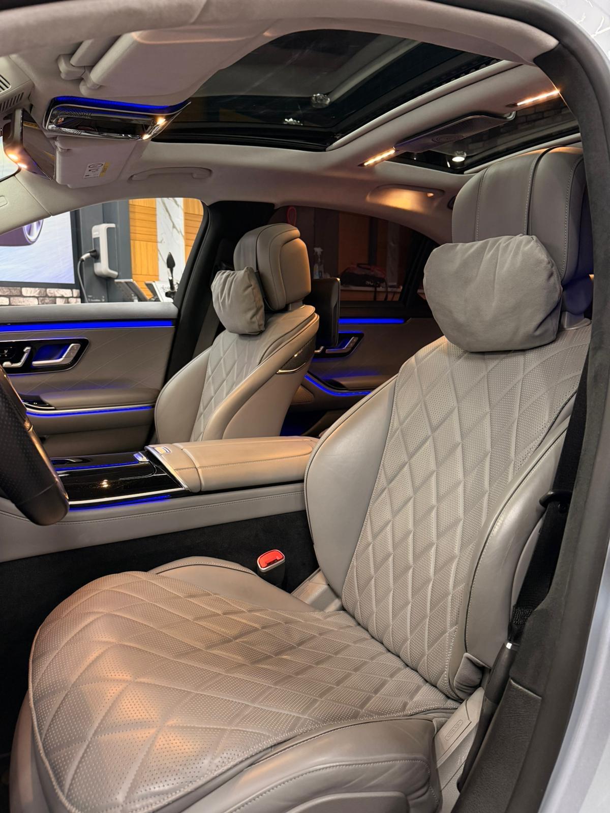 MERCEDES-BENZ S 500 L 4Matic Limited Silver&Black BRABUS Performance 9G-Tronic 2Jahre Garantie & Gratisservice-image-12