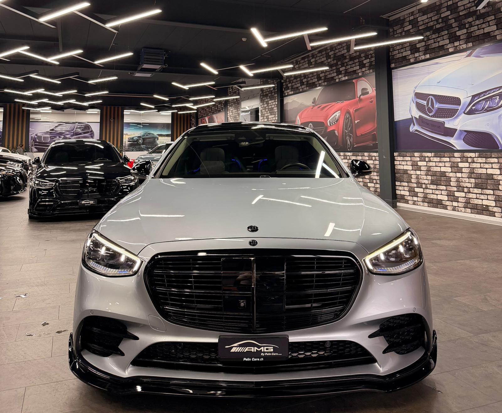 MERCEDES-BENZ S 500 L 4Matic Limited Silver&Black BRABUS Performance 9G-Tronic 2Jahre Garantie & Gratisservice-image-2