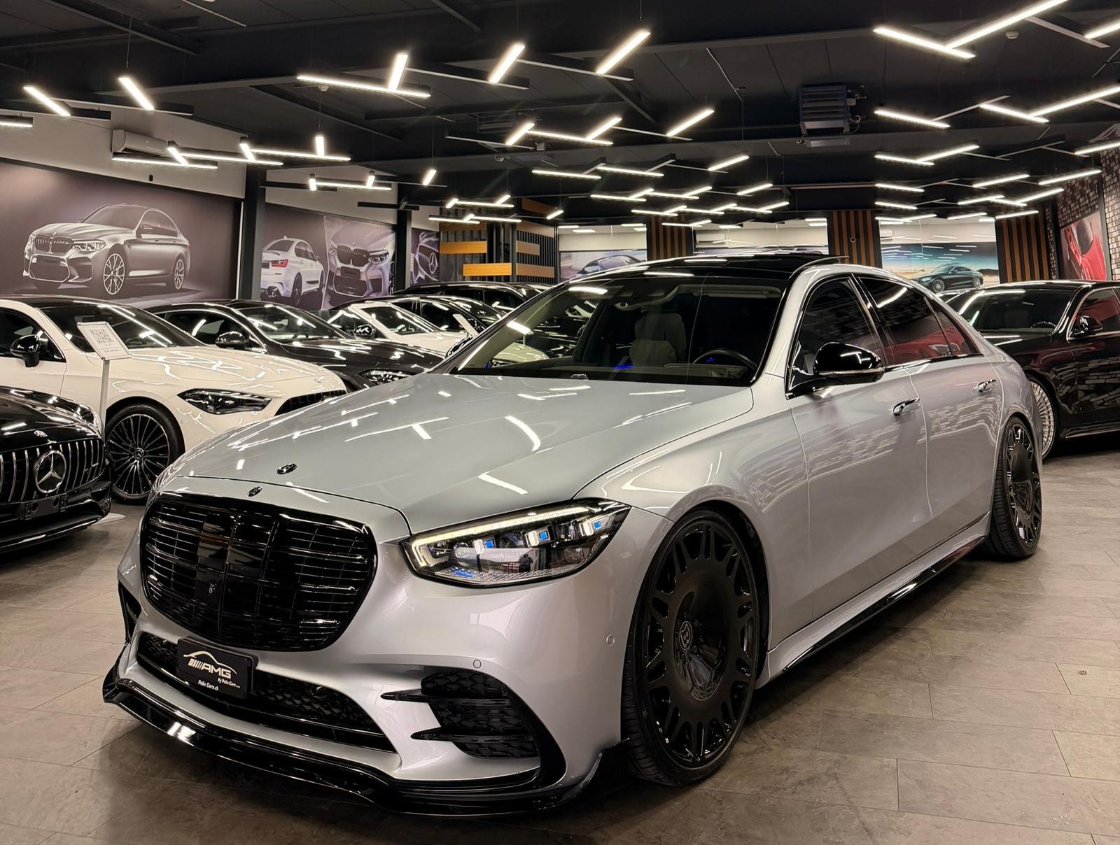 MERCEDES-BENZ S 500 L 4Matic Limited Silver&Black BRABUS Performance 9G-Tronic 2Jahre Garantie & Gratisservice-image-3