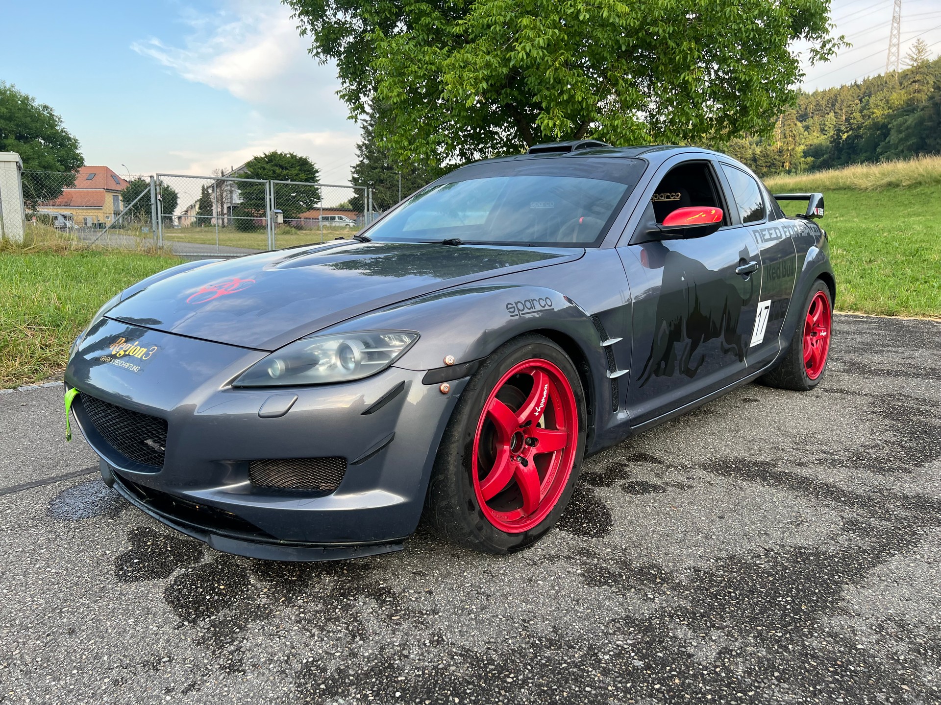 MAZDA RENNWAGEN !! RX-8 CHALLANGER "DRIFTER" VIEL UMGEBAUT !! LÄUFT GUT !! SEHR LEICHT !!-image-7