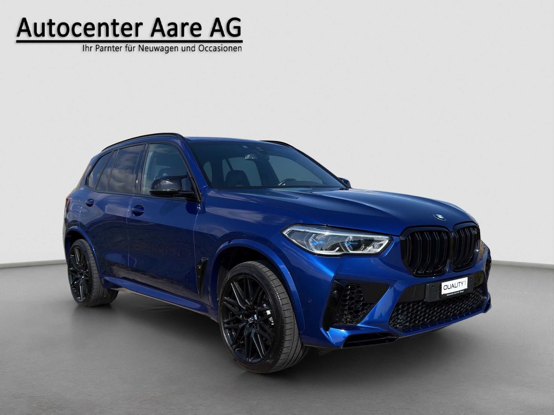 BMW X5M Competition Steptronic Competition MARINA BAY BLAU METALLIC