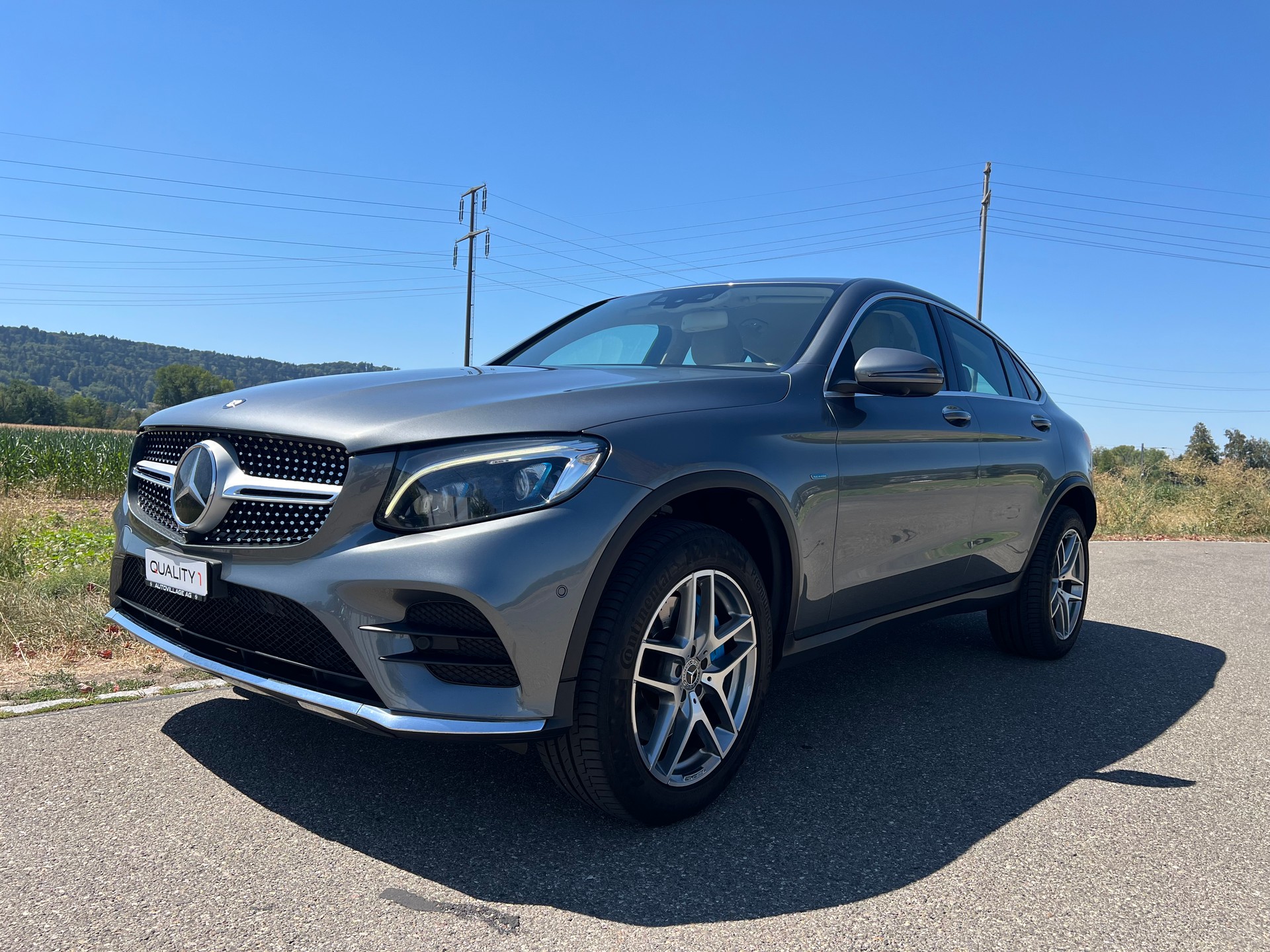 MERCEDES-BENZ GLC Coupé 350 e AMG Line 4Matic- 360°-Kamera-7G-Tronic-image-1