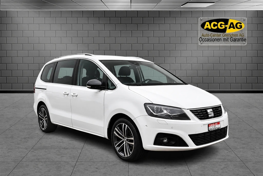 SEAT Alhambra 2.0 TDI 4Drive SWISS FR ** 7-Plätzer ** Alcantara-Leder ** Gr-Navi ** RF-Kamera ** Anh-Kupplung ** Ab MFK & Service **-image-0
