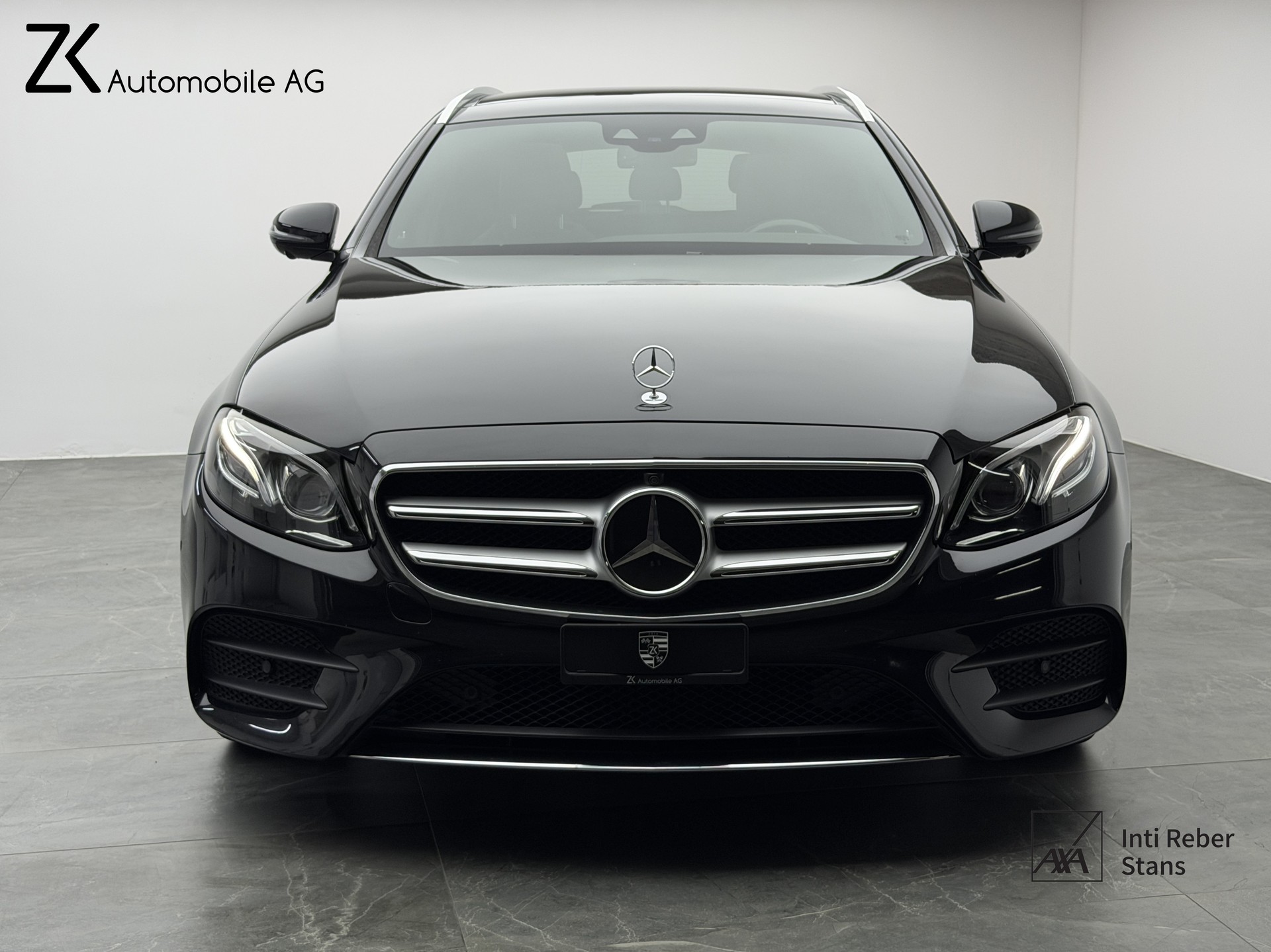 MERCEDES-BENZ E 400 d AMG Line 4Matic 340PS Obsidian Black Metallic 9G-Tronic / 360° Kamera / Panoramadach / Leder / Burmester Soundsystem /-image-3