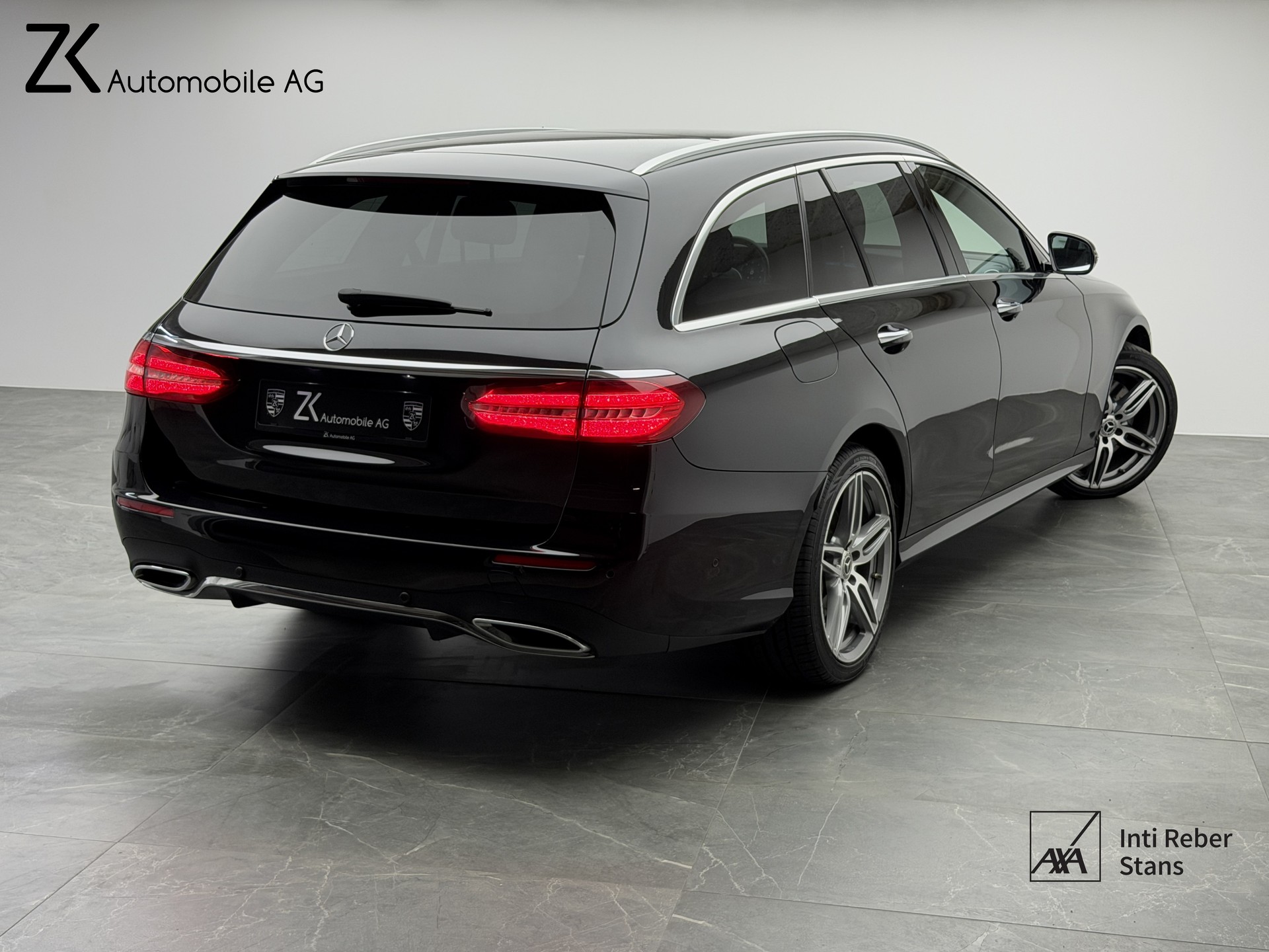 MERCEDES-BENZ E 400 d AMG Line 4Matic 340PS Obsidian Black Metallic 9G-Tronic / 360° Kamera / Panoramadach / Leder / Burmester Soundsystem /-image-1