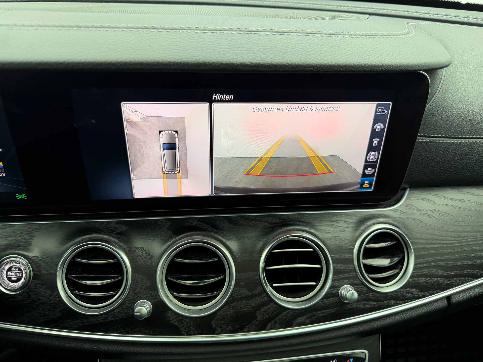 MERCEDES-BENZ E 400 d AMG Line 4Matic 340PS Obsidian Black Metallic 9G-Tronic / 360° Kamera / Panoramadach / Leder / Burmester Soundsystem /-image-14