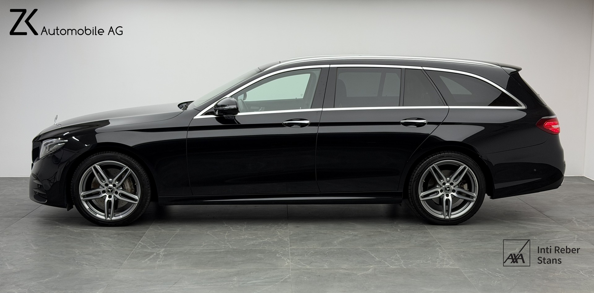 MERCEDES-BENZ E 400 d AMG Line 4Matic 340PS Obsidian Black Metallic 9G-Tronic / 360° Kamera / Panoramadach / Leder / Burmester Soundsystem /-image-2