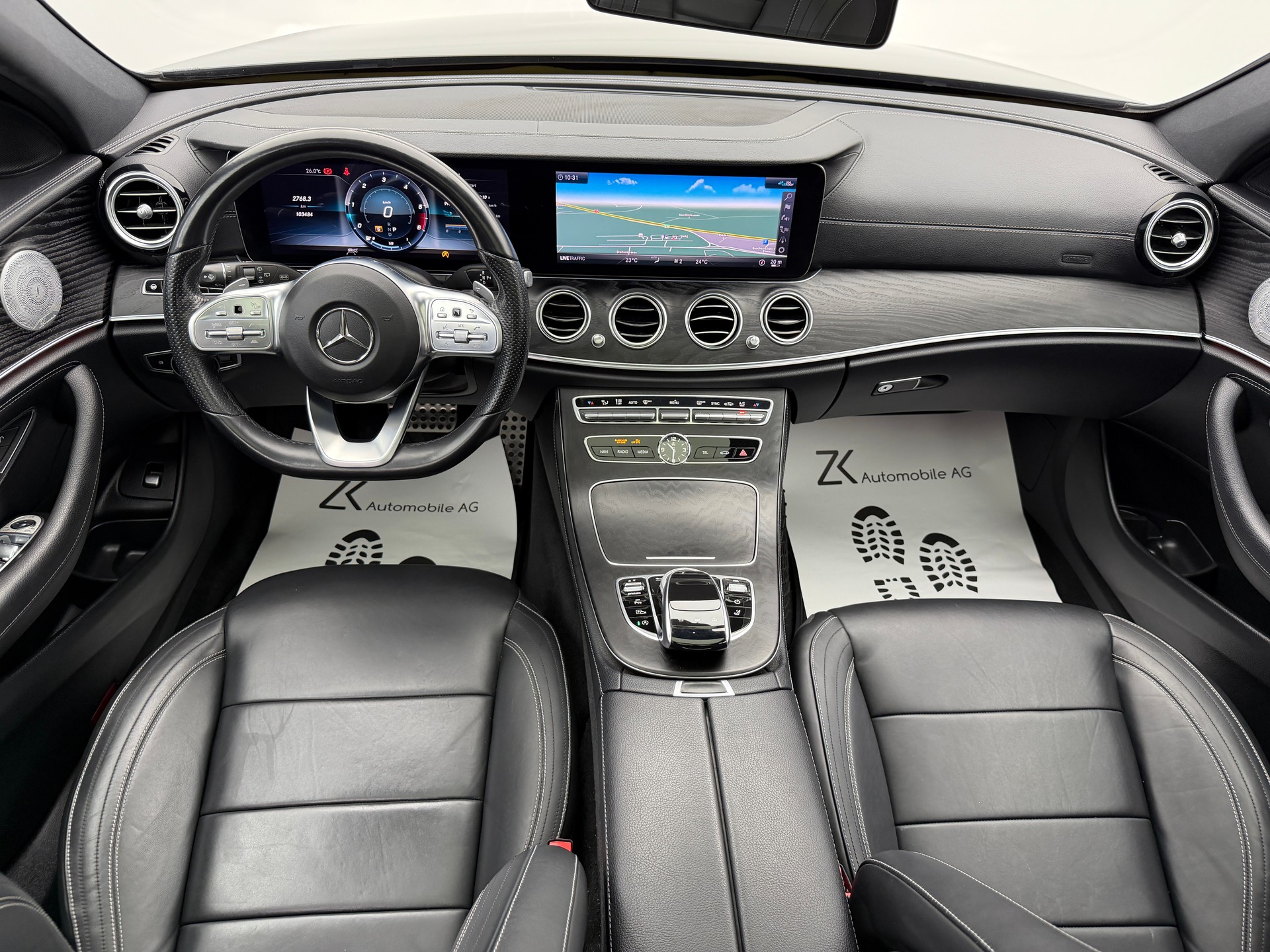 MERCEDES-BENZ E 400 d AMG Line 4Matic 340PS Obsidian Black Metallic 9G-Tronic / 360° Kamera / Panoramadach / Leder / Burmester Soundsystem /-image-11