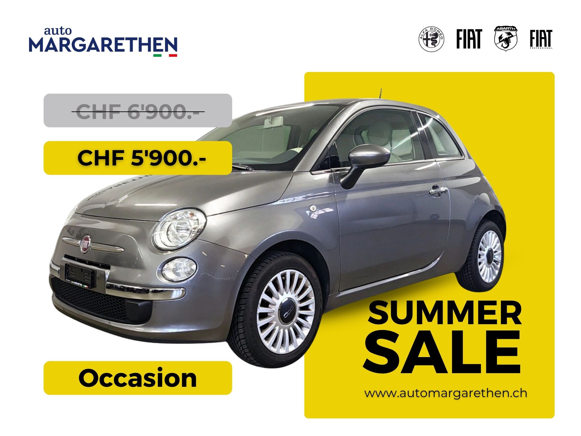 FIAT 500 1.2 Lounge-image-0