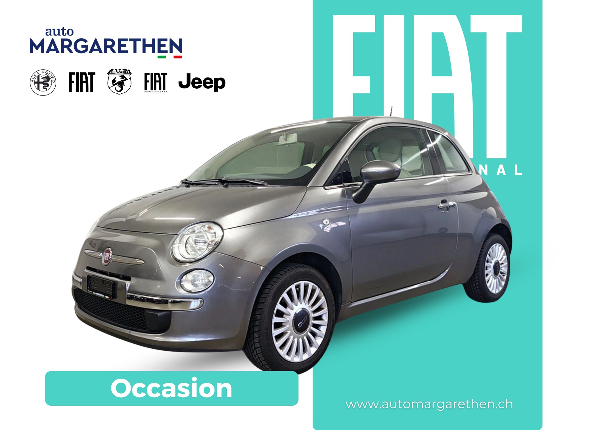 FIAT 500 1.2 Lounge-image-0