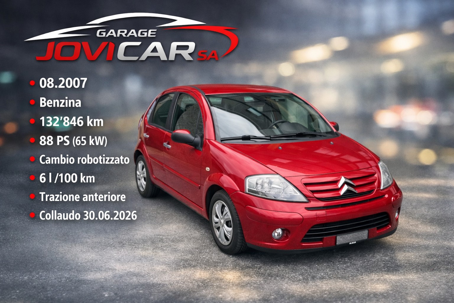 CITROEN C3 1.4i 16V Stop&Start Sensodrive
