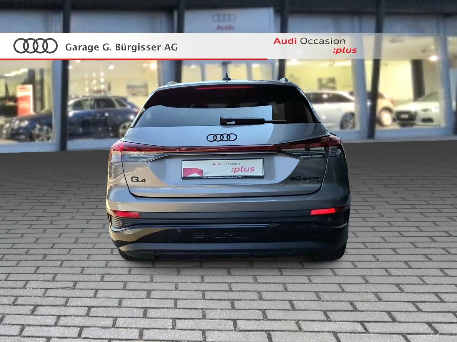 AUDI Q4 e-tron 50 quattro Edition One Taifungrau Metallic-image-4