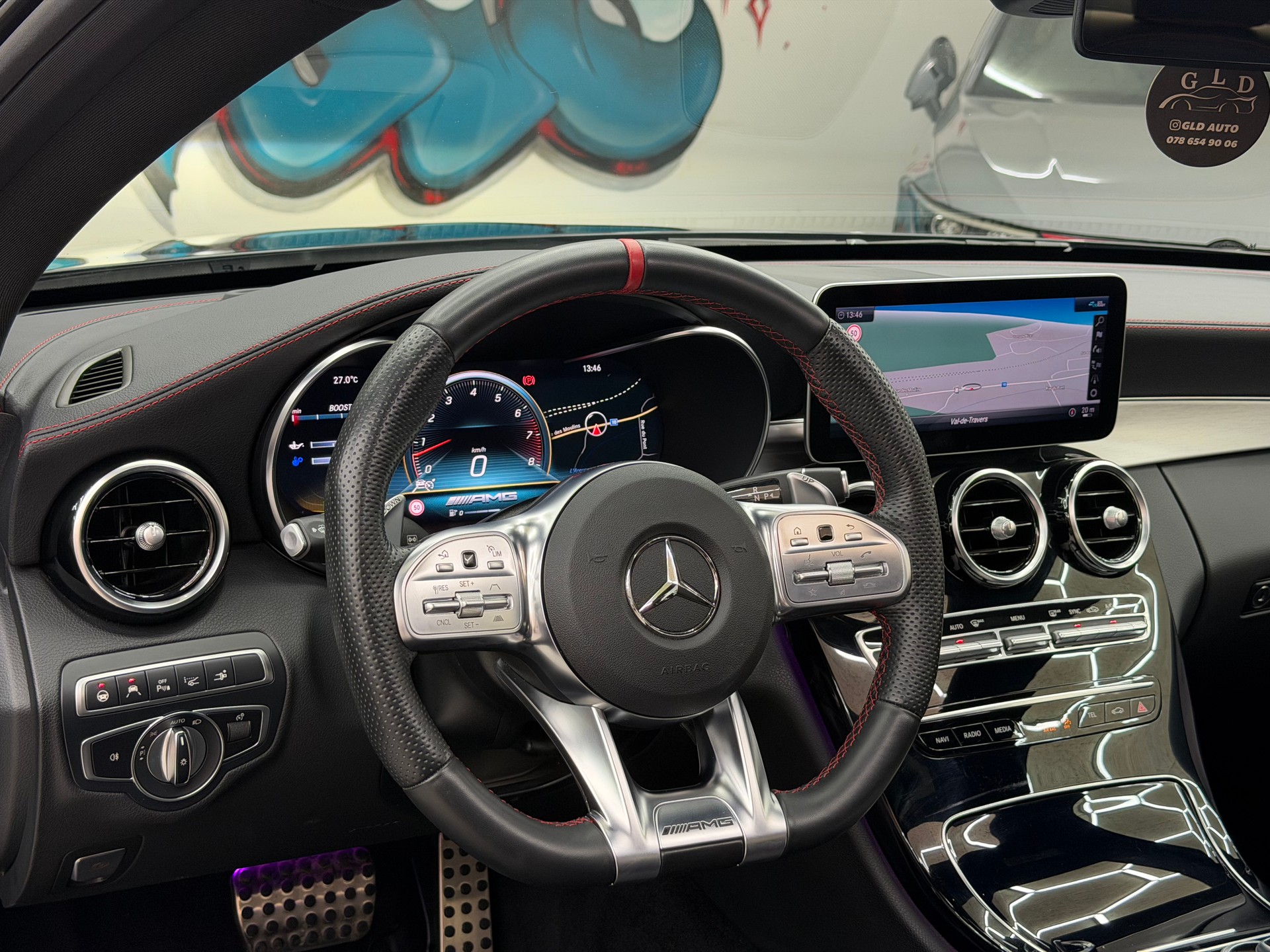 MERCEDES-BENZ C 43 AMG 4Matic 9G-tronic *CH / 19’ silver wheels*-image-8