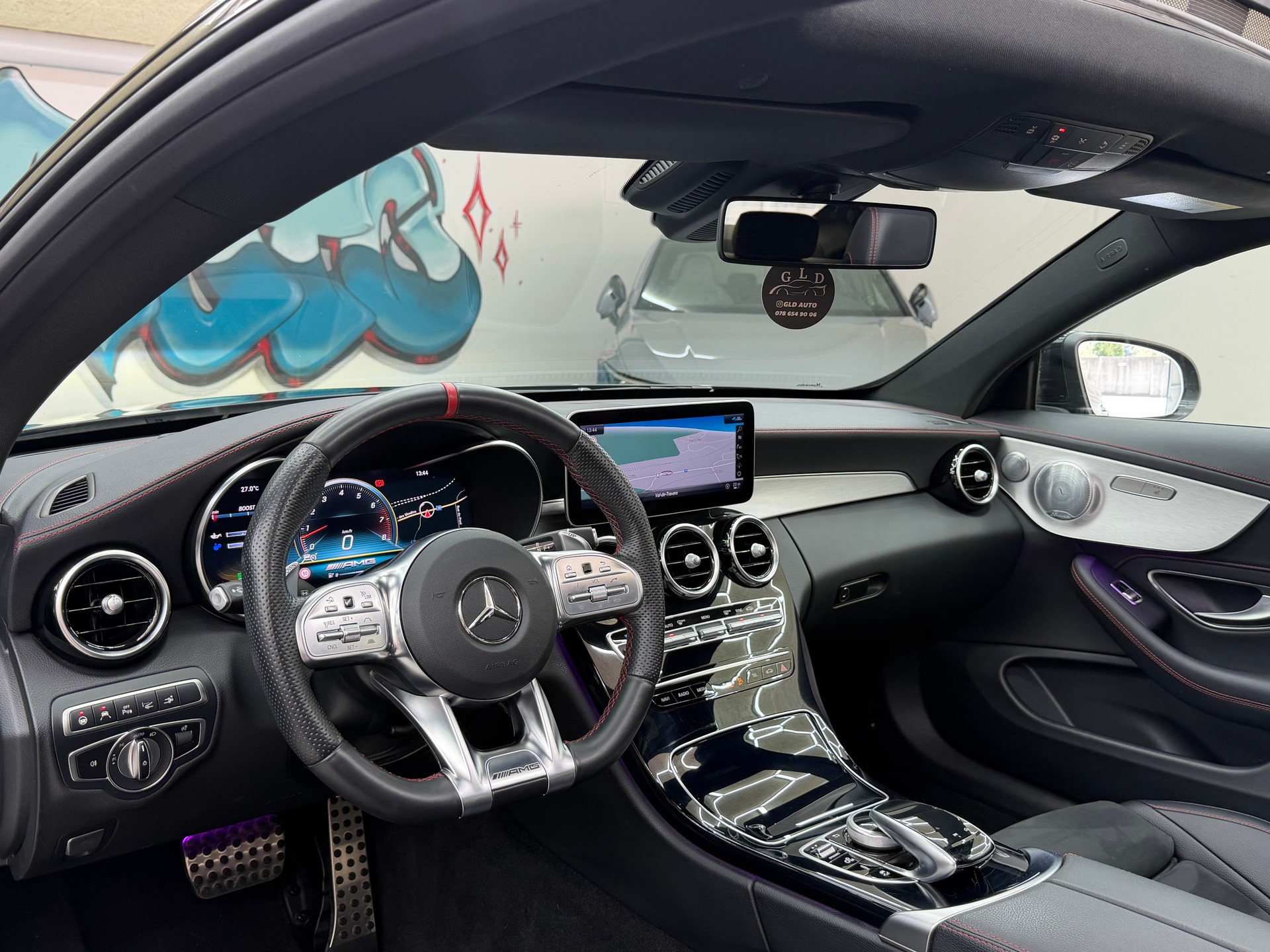 MERCEDES-BENZ C 43 AMG 4Matic 9G-tronic *CH / 19’ silver wheels*-image-7