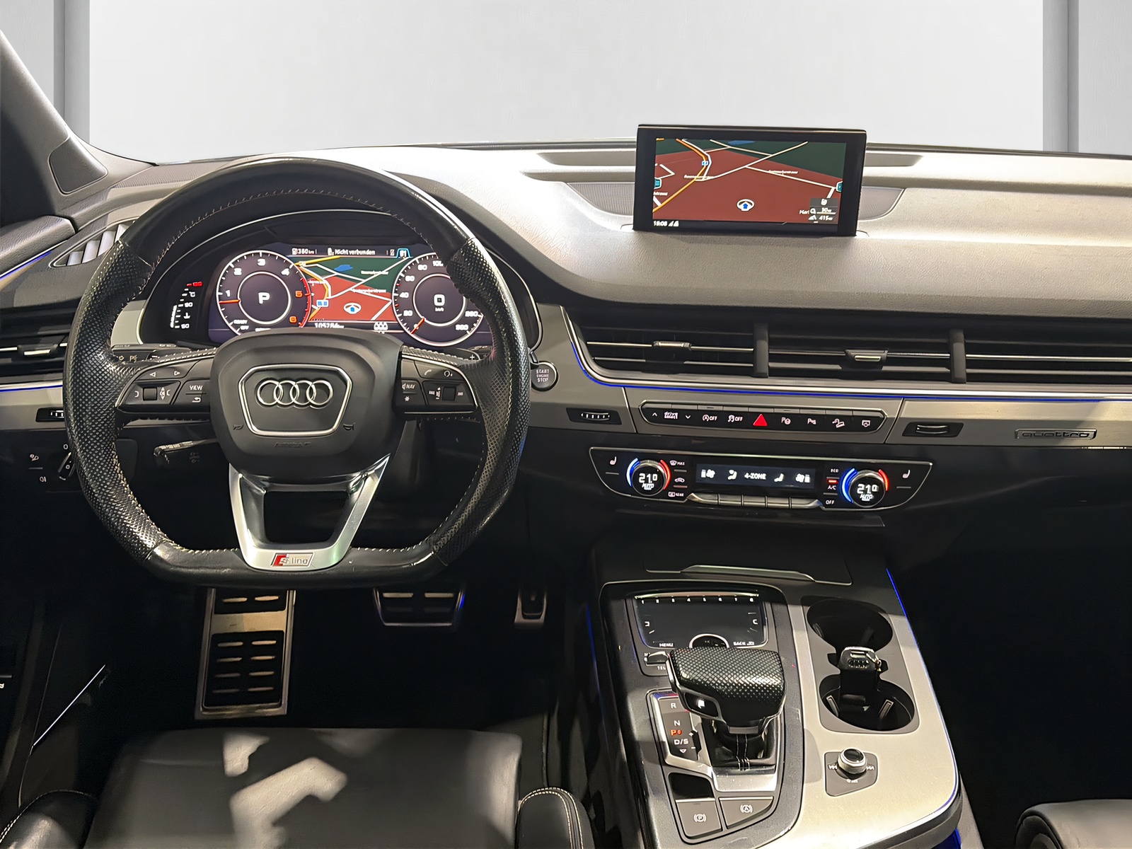 AUDI Q7 3.0 TDI S-Line quattro**Matrix LED,7-Plätzer,AHK,Panodach,Frisch ab MFK**-image-6