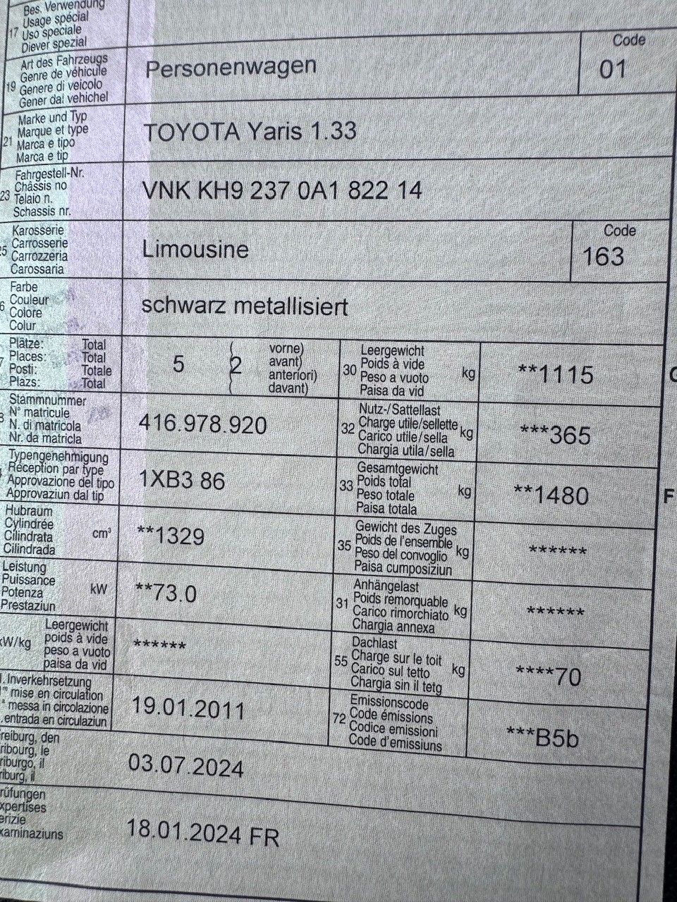 TOYOTA Yaris 1.33 Linea Luna Multimode-image-10