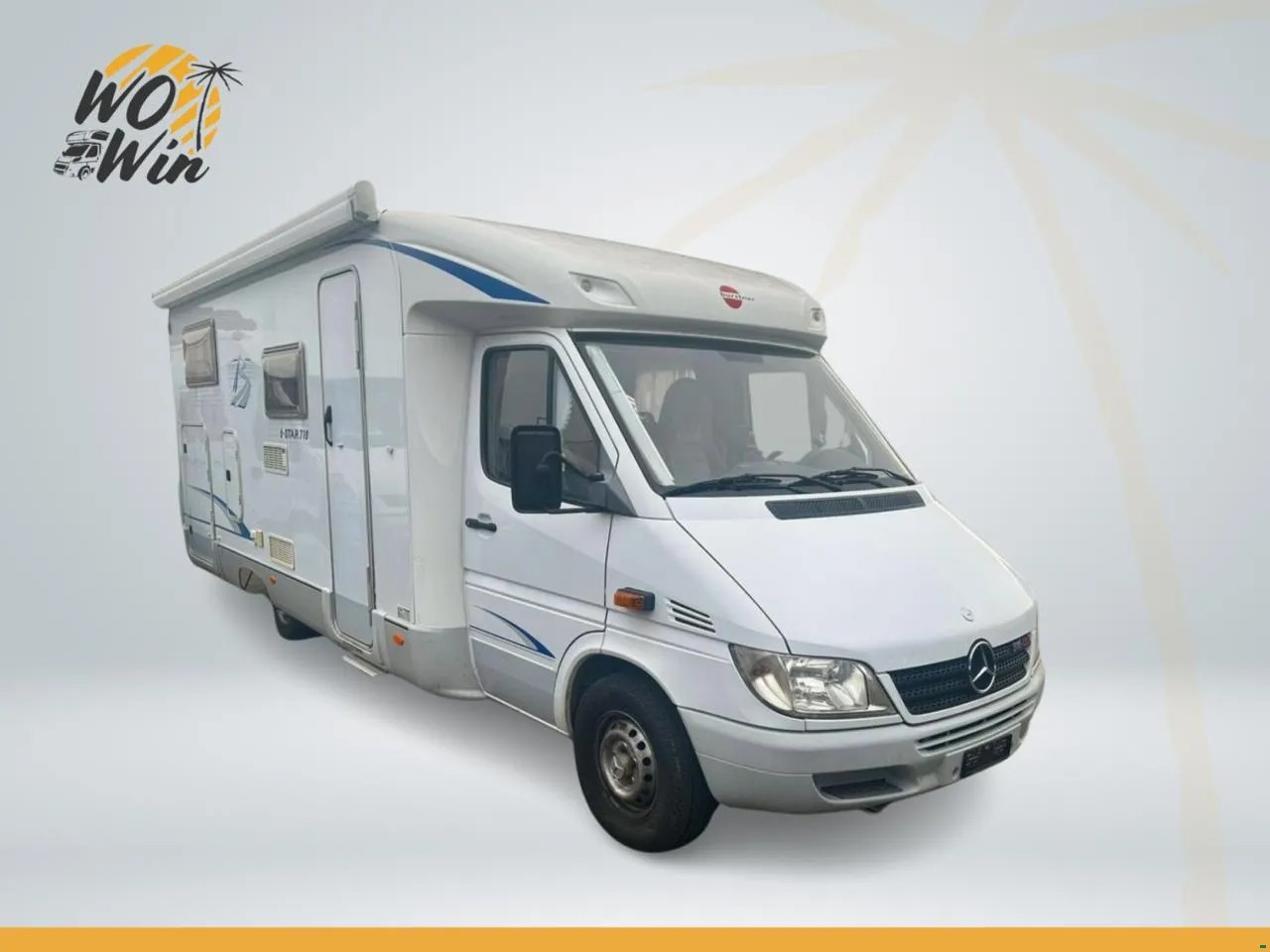 BÜRSTNER T-Star 710*** Die perfekte Kombination aus deutscher Premium- Mercedes-Benz und Bürstner ***-image-0