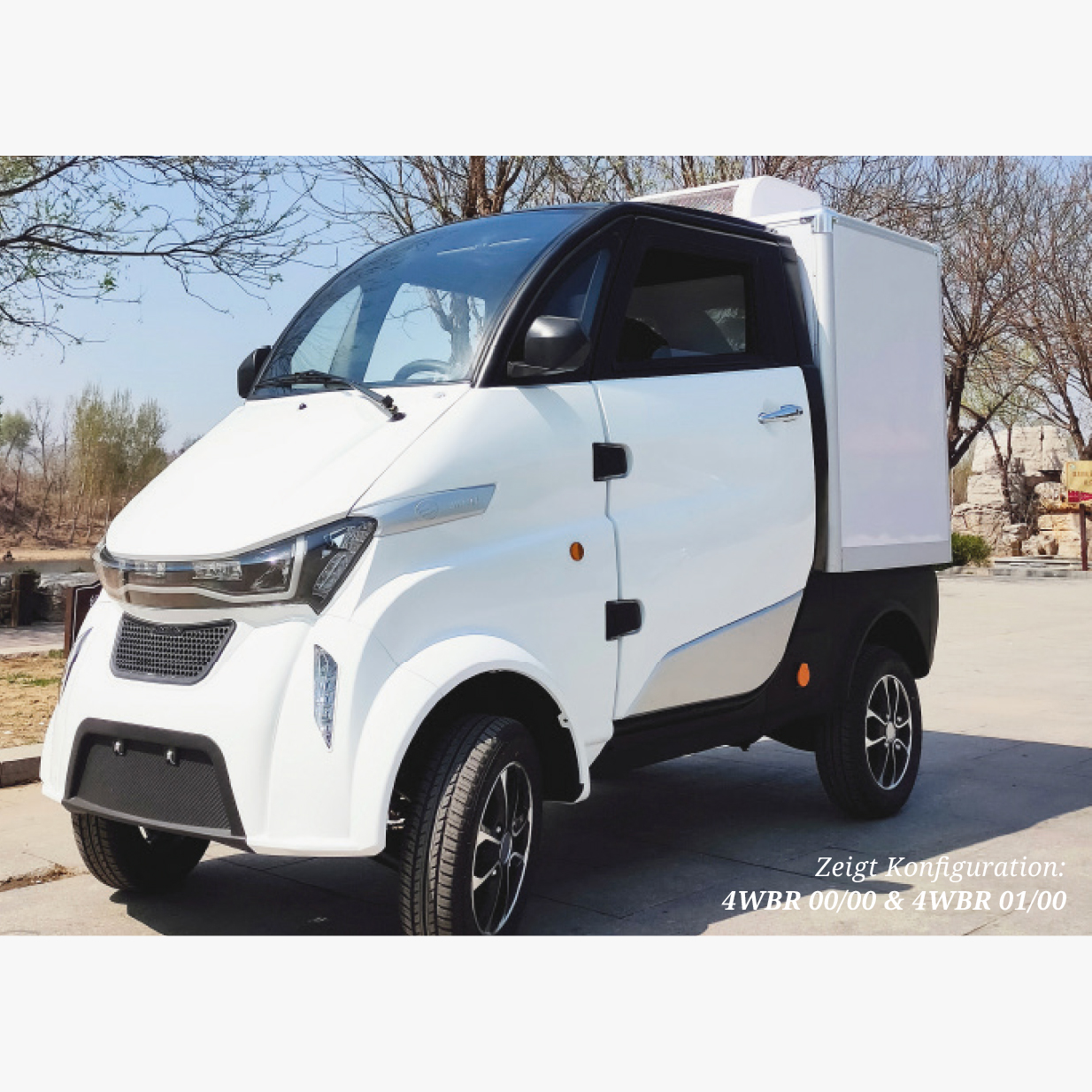 JIAYUAN Elektrokleintransporter Shippy e-S (45 km/h, 190 km) – Servicewagen, Lieferwagen, mobiler Stand