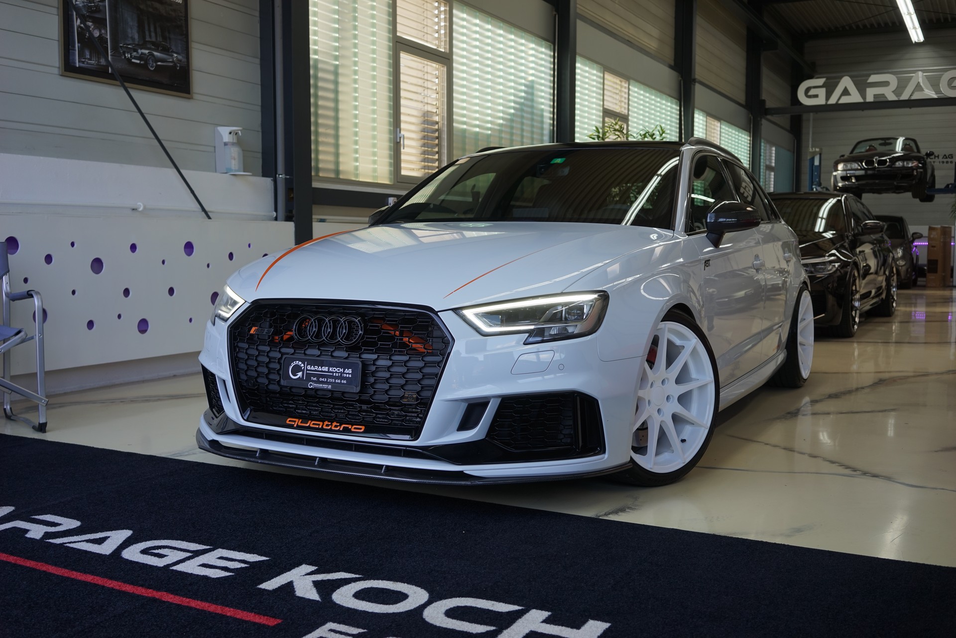 AUDI RS3 Sportback 2.5 TSI quattro / ABT 460Ps. / Gletscherweiss **-image-0