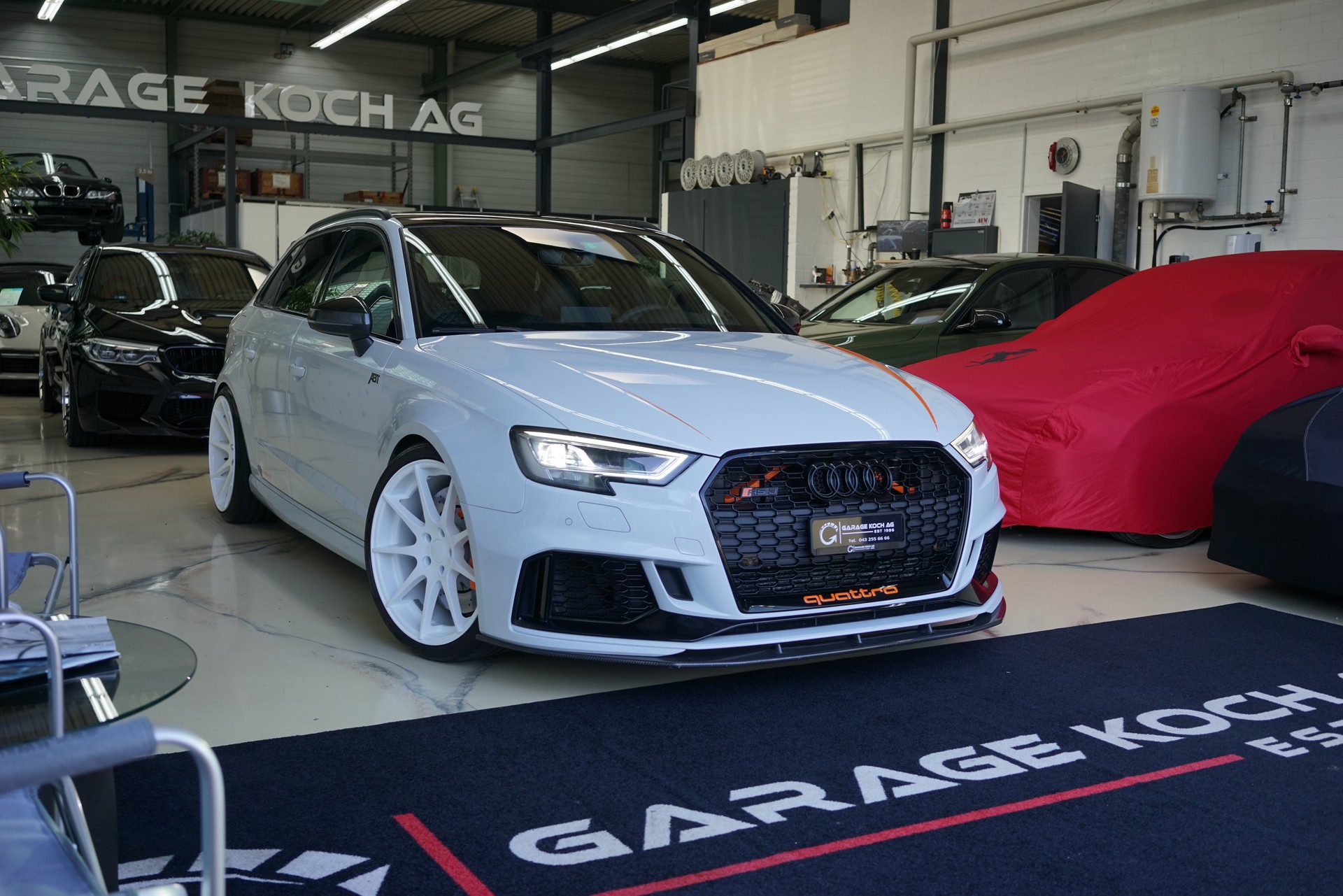 AUDI RS3 Sportback 2.5 TSI quattro / ABT 460Ps. / Gletscherweiss **-image-12