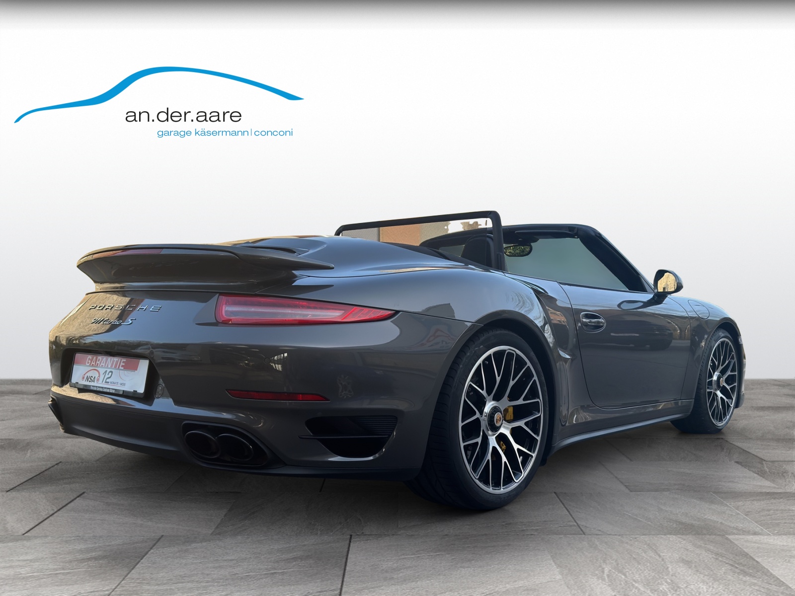 PORSCHE 911 Turbo S Cabrio PDK-image-4