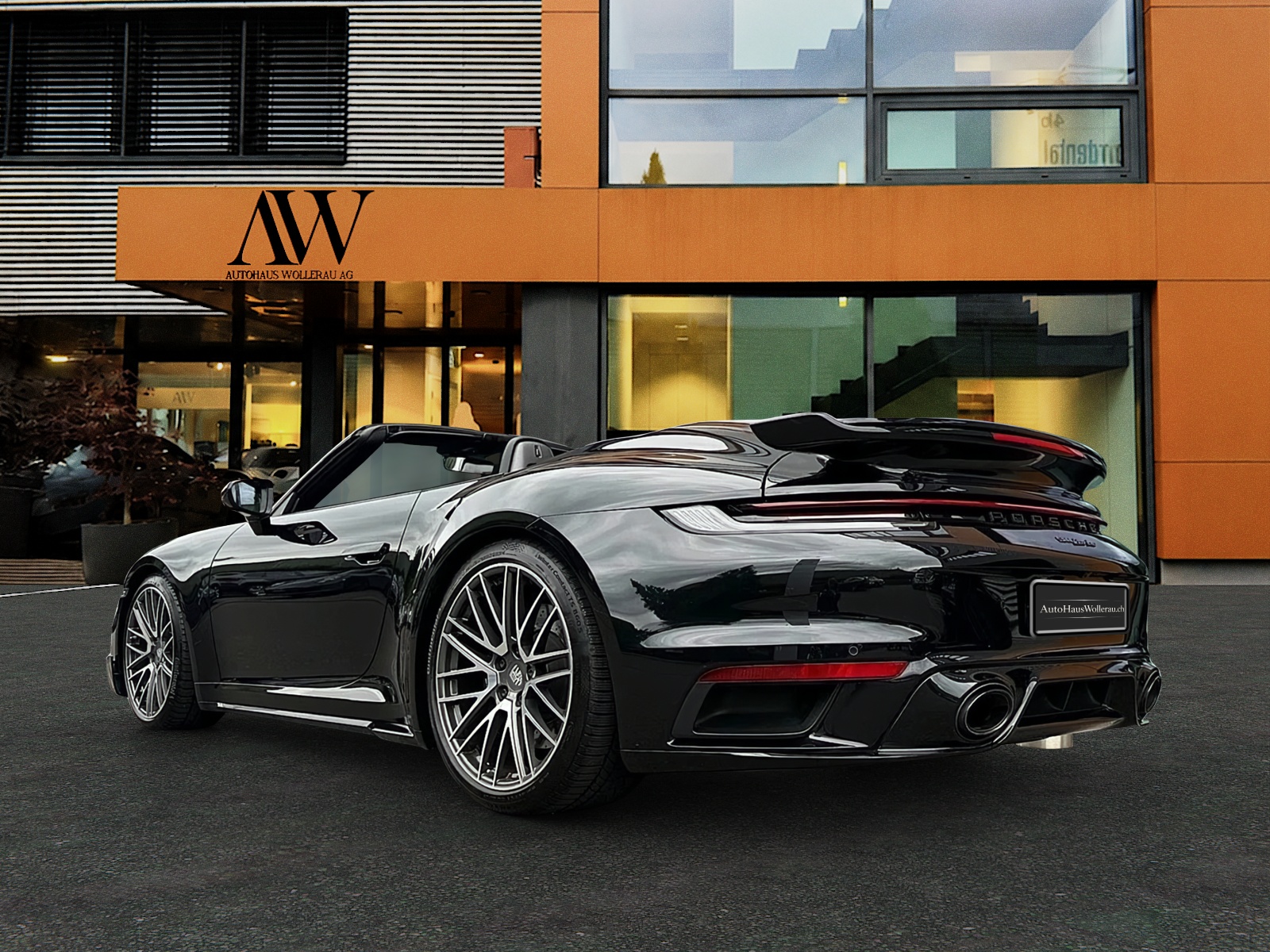 PORSCHE 911 Cabriolet 3.7 Turbo PDK / CH Auslieferung-image-9