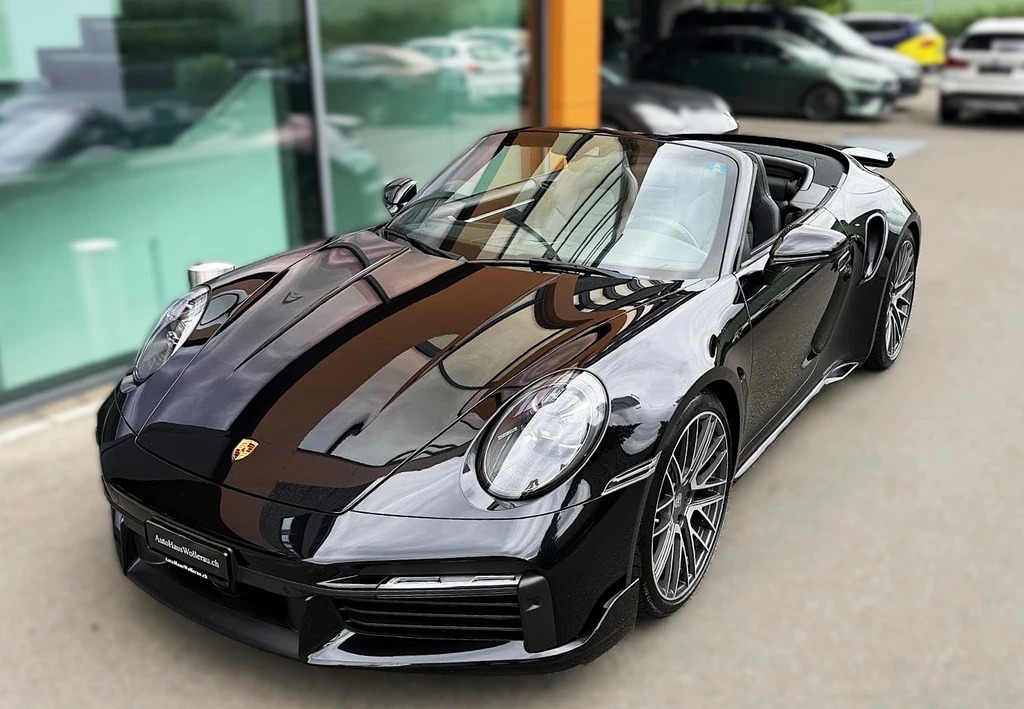 PORSCHE 911 Cabriolet 3.7 Turbo PDK / CH Auslieferung-image-11