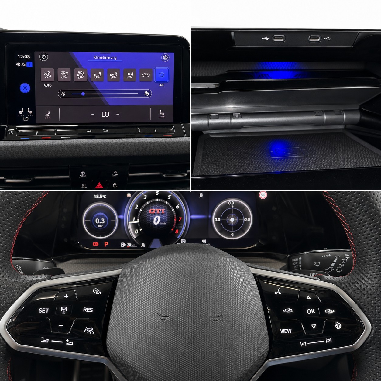 VW Golf 2.0 TSI GTI Clubsport DSG * Mondsteingrau *-image-14
