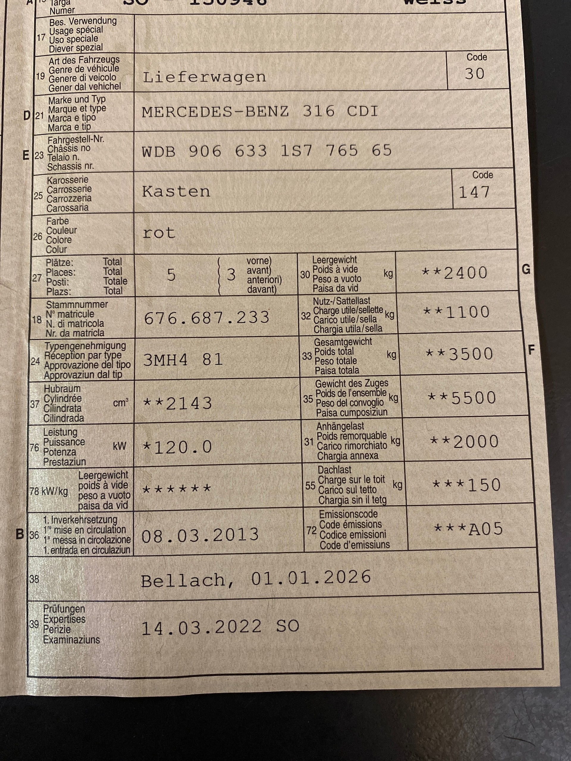 MERCEDES-BENZ Sprinter 316 CDI Extralang Automat-image-13