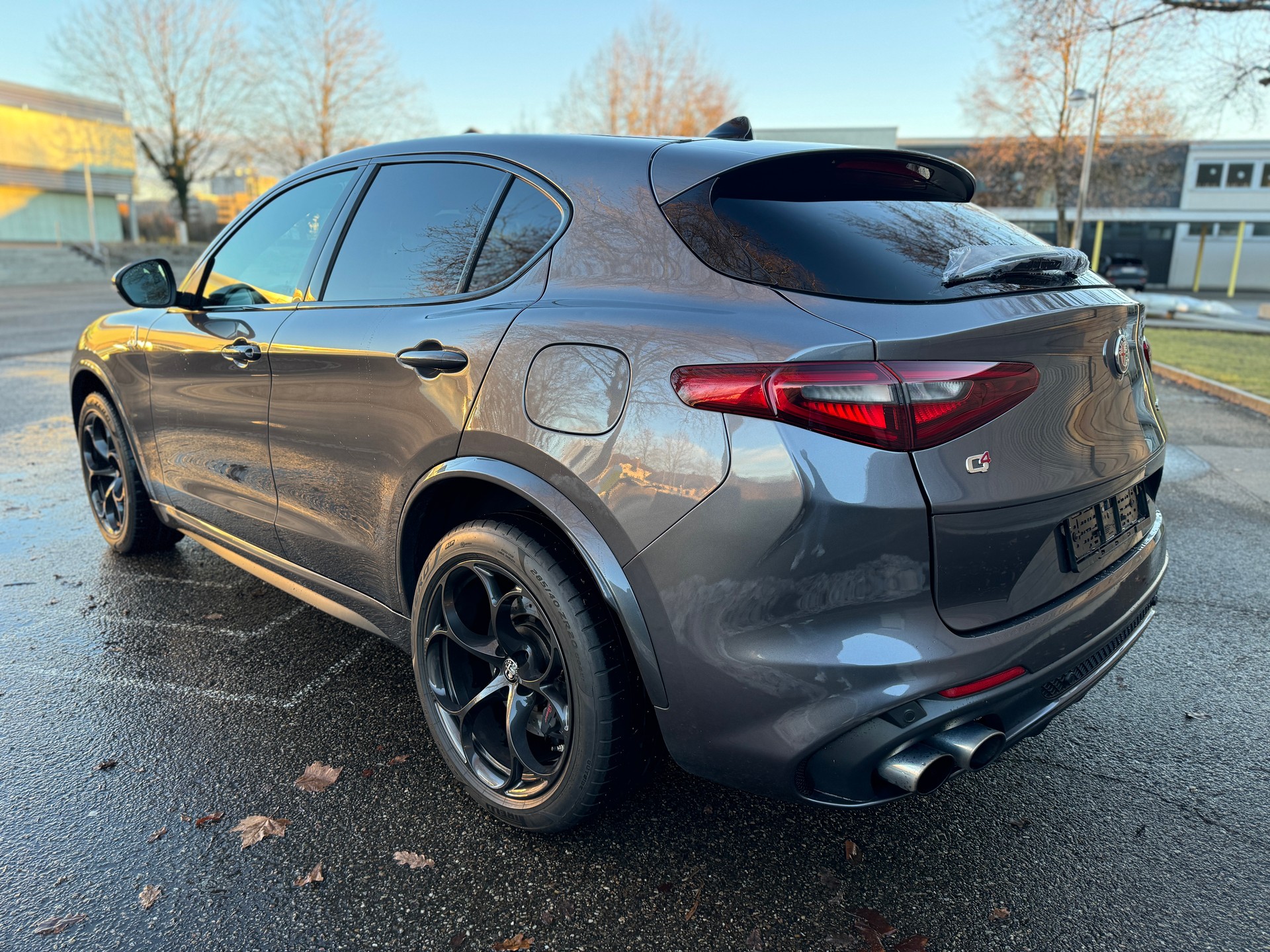 ALFA ROMEO Stelvio 2.9 V6 Quadrifoglio Q4 Automatic GREY 399.-- pro Monat-image-9