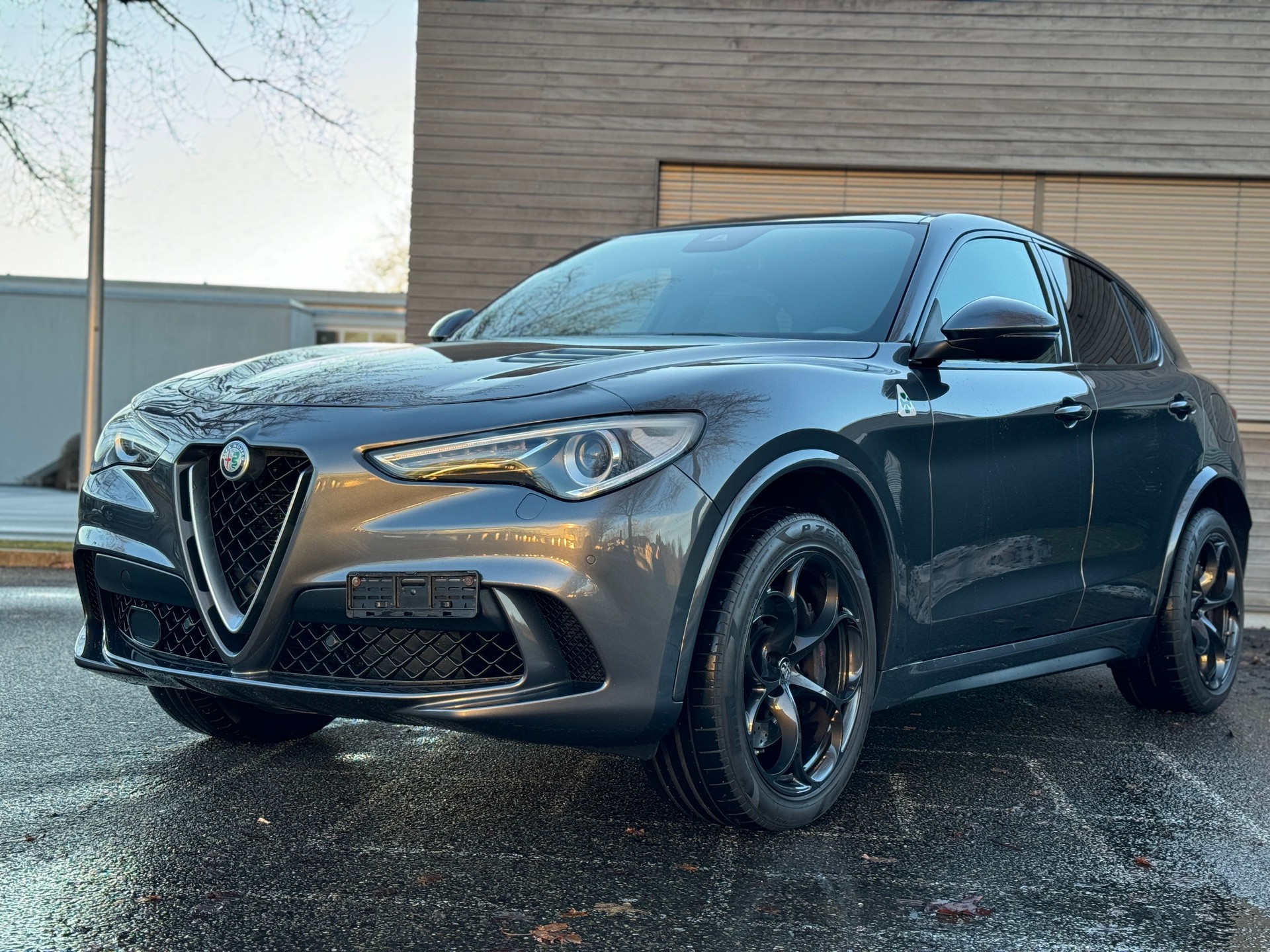 ALFA ROMEO Stelvio 2.9 V6 Quadrifoglio Q4 Automatic GREY 399.-- pro Monat-image-2