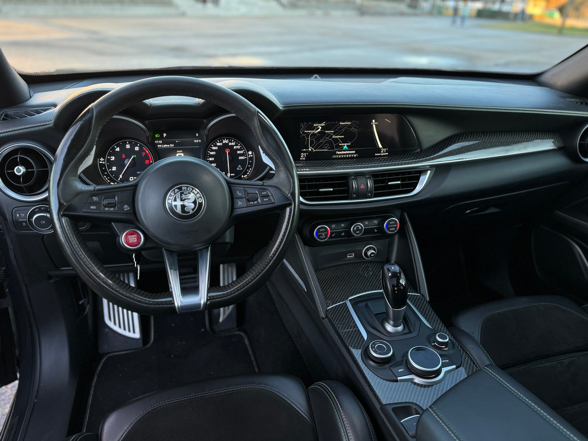 ALFA ROMEO Stelvio 2.9 V6 Quadrifoglio Q4 Automatic GREY 399.-- pro Monat-image-11