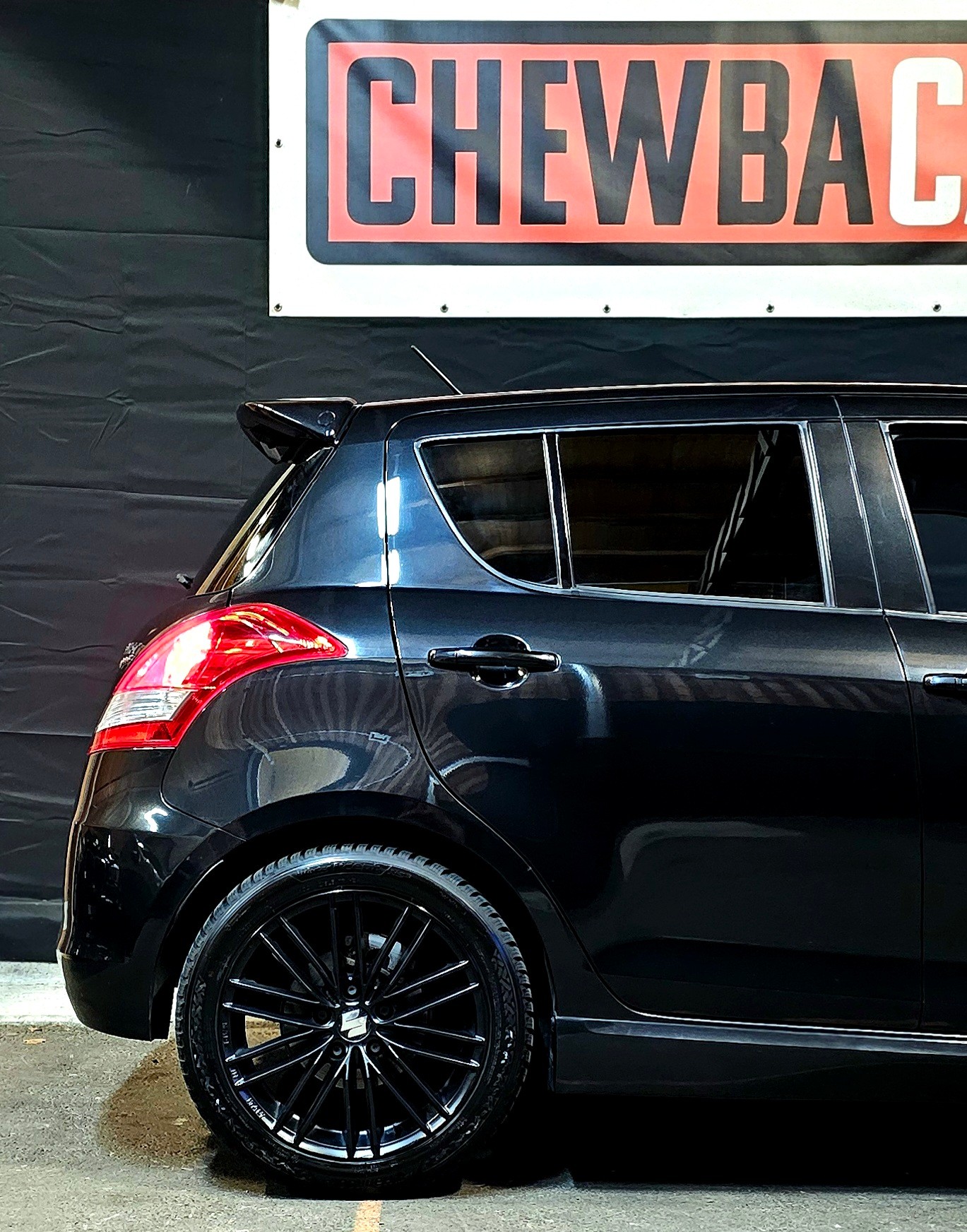 SUZUKI Swift 1.6i 16V Sport Sergio Cellano FULL BLACK-image-8