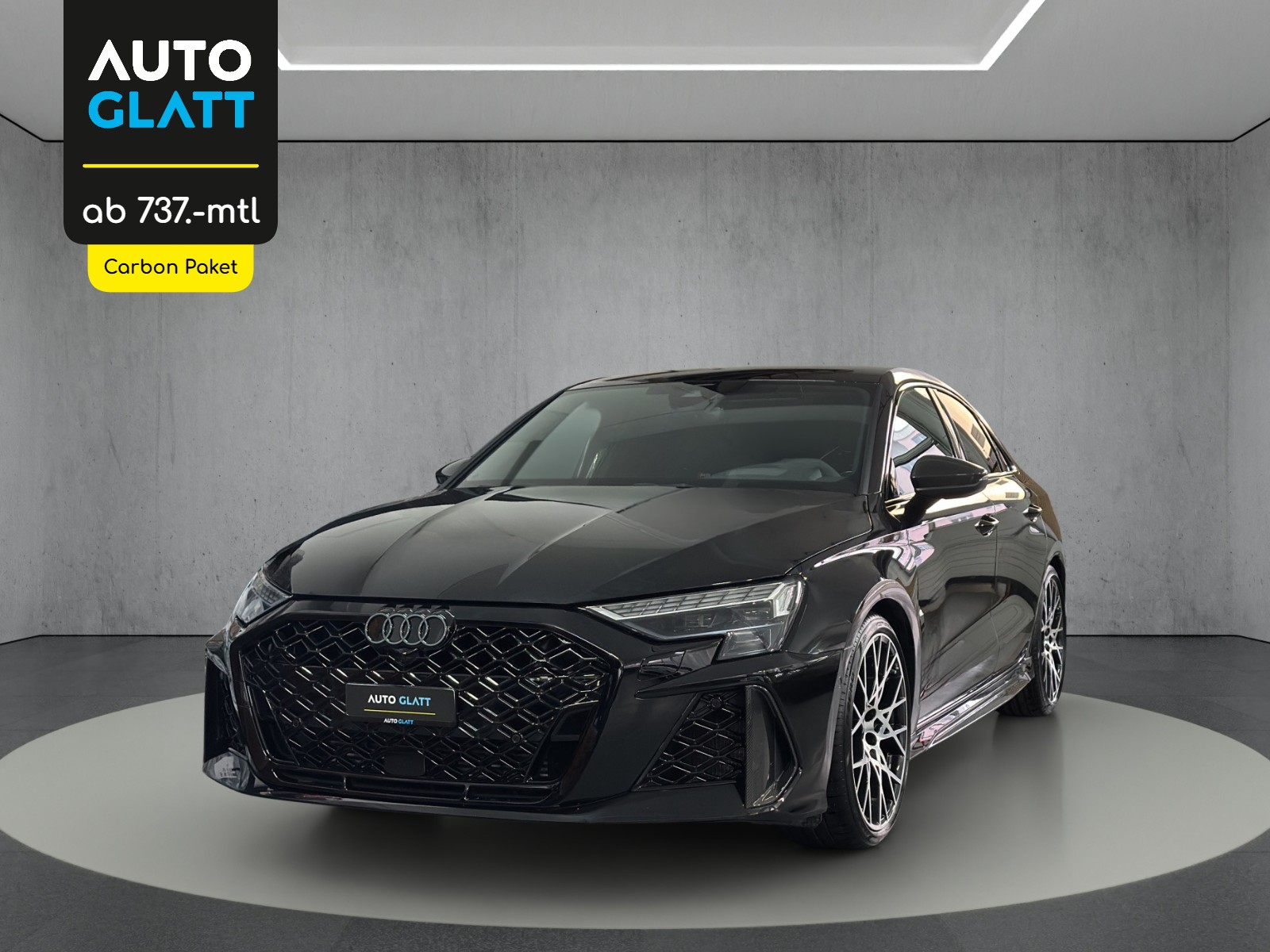 AUDI RS3 Limousine 2.5 TSI quattro S-tronic " Rs-Carbon Paket inkl.-Schalensitze-Keramikbremsen"-image-0