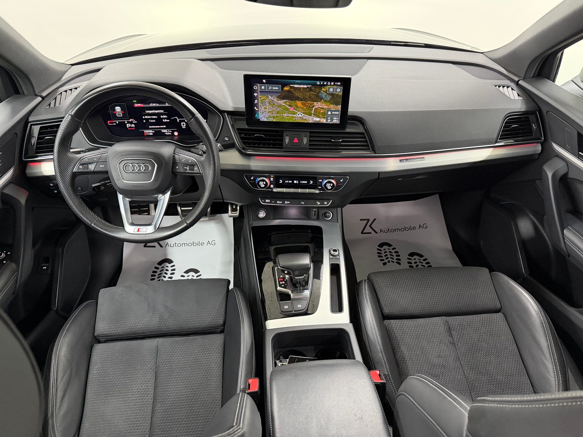 AUDI Q5 40 TDI S-Line Midnight Black quattro S-tronic / RF-Kamera / Komfortschlüssel / Matrix-LED / Virtual Cockpit /-image-10