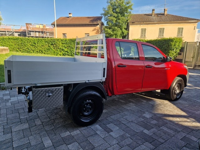TOYOTA Hilux 2.4D-4D Double Cab 4x4 - Ponte Fisso in Alluminio "NUOVO" - Aumento del Carico KG.1200 - Gancio Traino KG. 3500-image-4