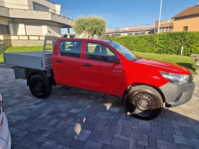 TOYOTA Hilux 2.4D-4D Double Cab 4x4 - Ponte Fisso in Alluminio "NUOVO" - Aumento del Carico KG.1200 - Gancio Traino KG. 3500-image-1