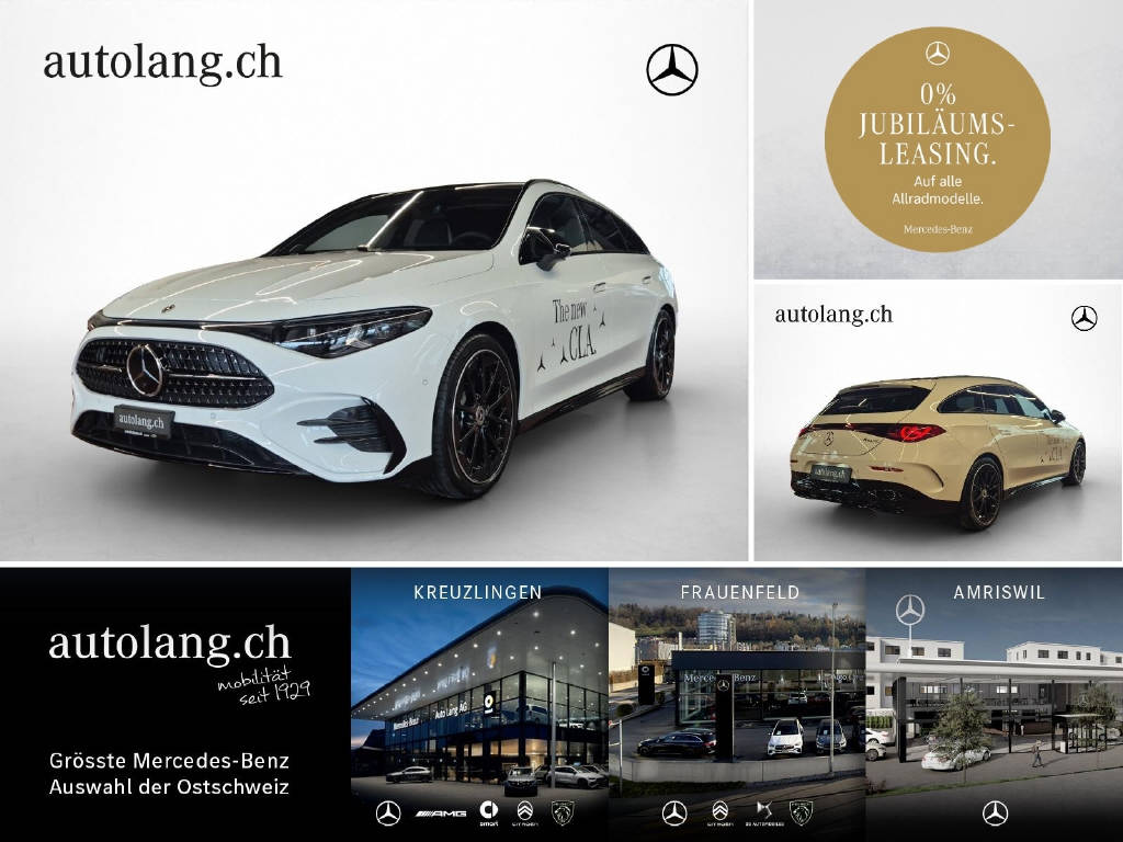 MERCEDES-BENZ CLA 220 4Matic AMG Line Shooting Brake