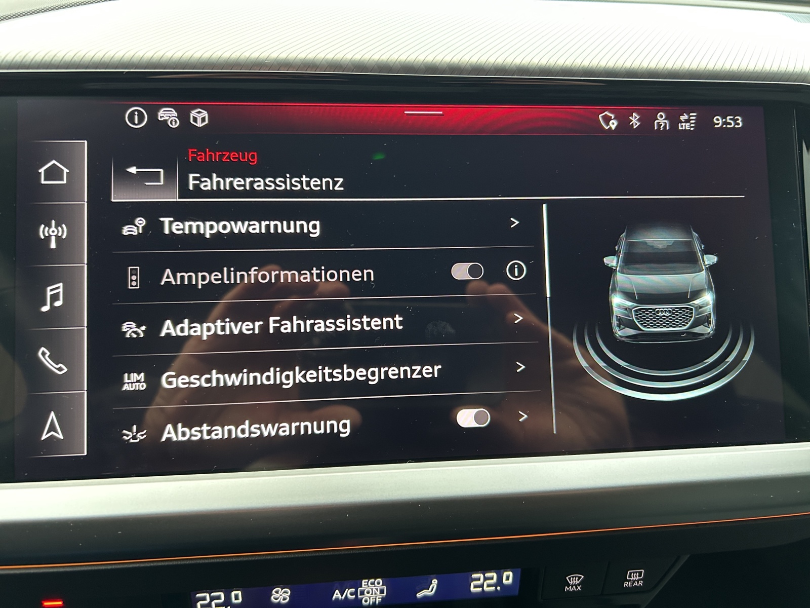 AUDI Q4 Sportback e-tron 50 quattro - Matrix-LED - Rückfahrkamera-image-11