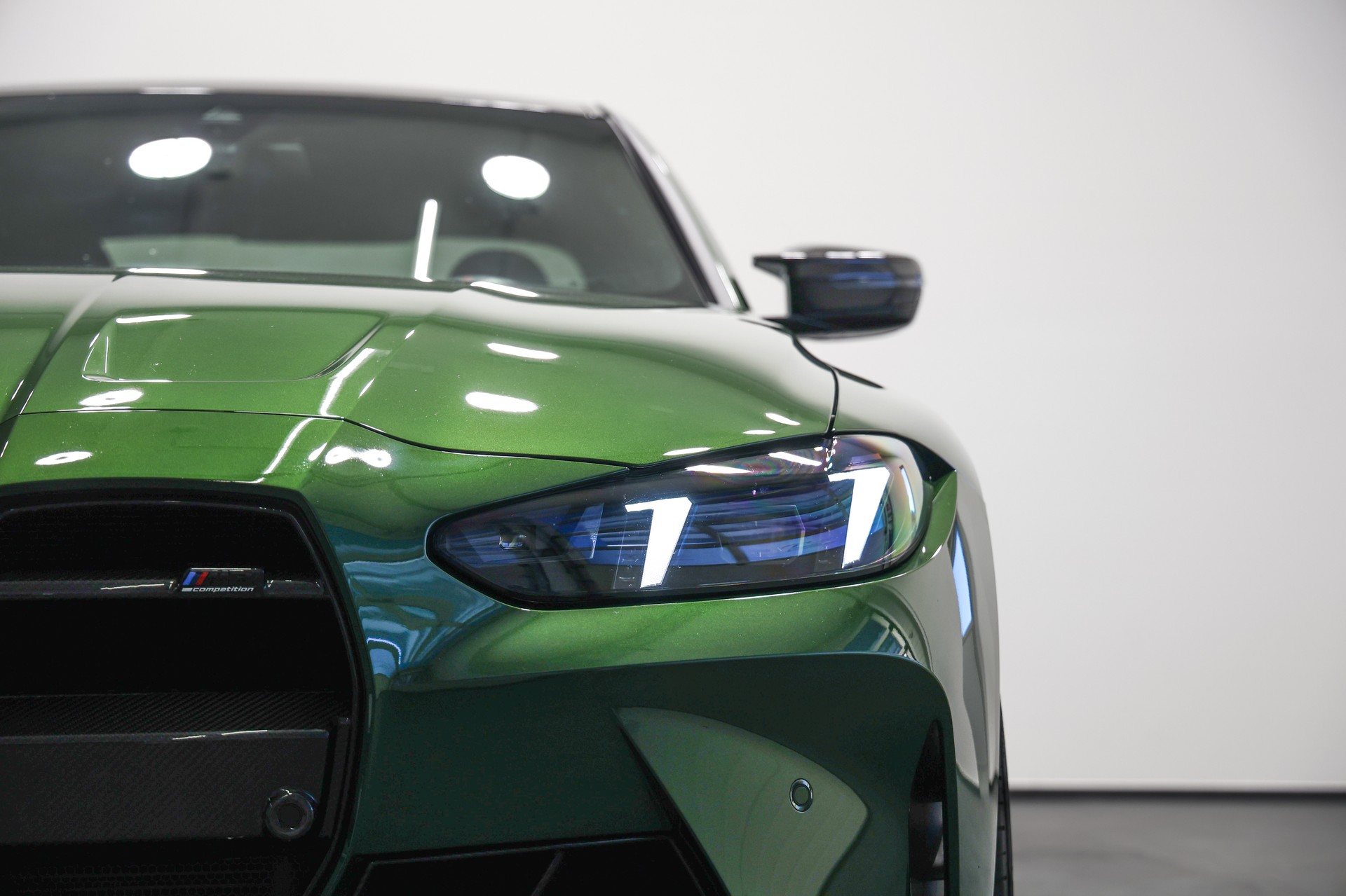 BMW M3 Competition M xDrive *Individual Anglesey Grün*Tief*Breit*Carbon*-image-5